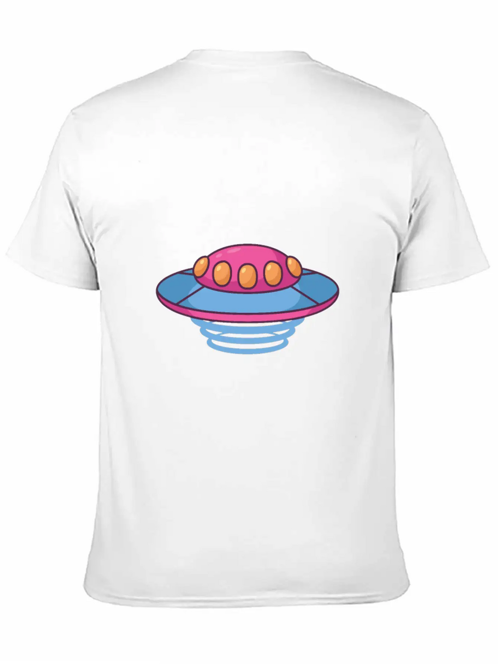 The Purple Flying Saucer Stylish Everyday T-Shirt – Unisex Basic Cotton Tee