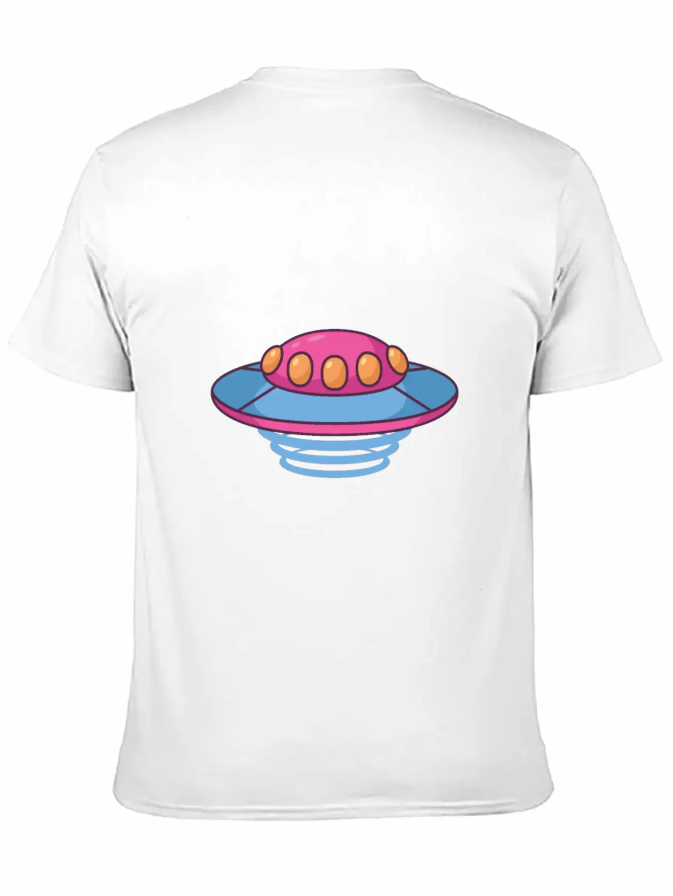 The Purple Flying Saucer Stylish Everyday T-Shirt – Unisex Basic Cotton Tee