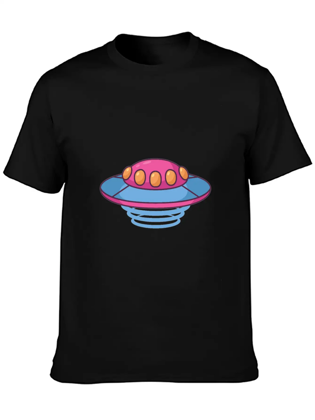 The Purple Flying Saucer Stylish Everyday T-Shirt – Unisex Basic Cotton Tee