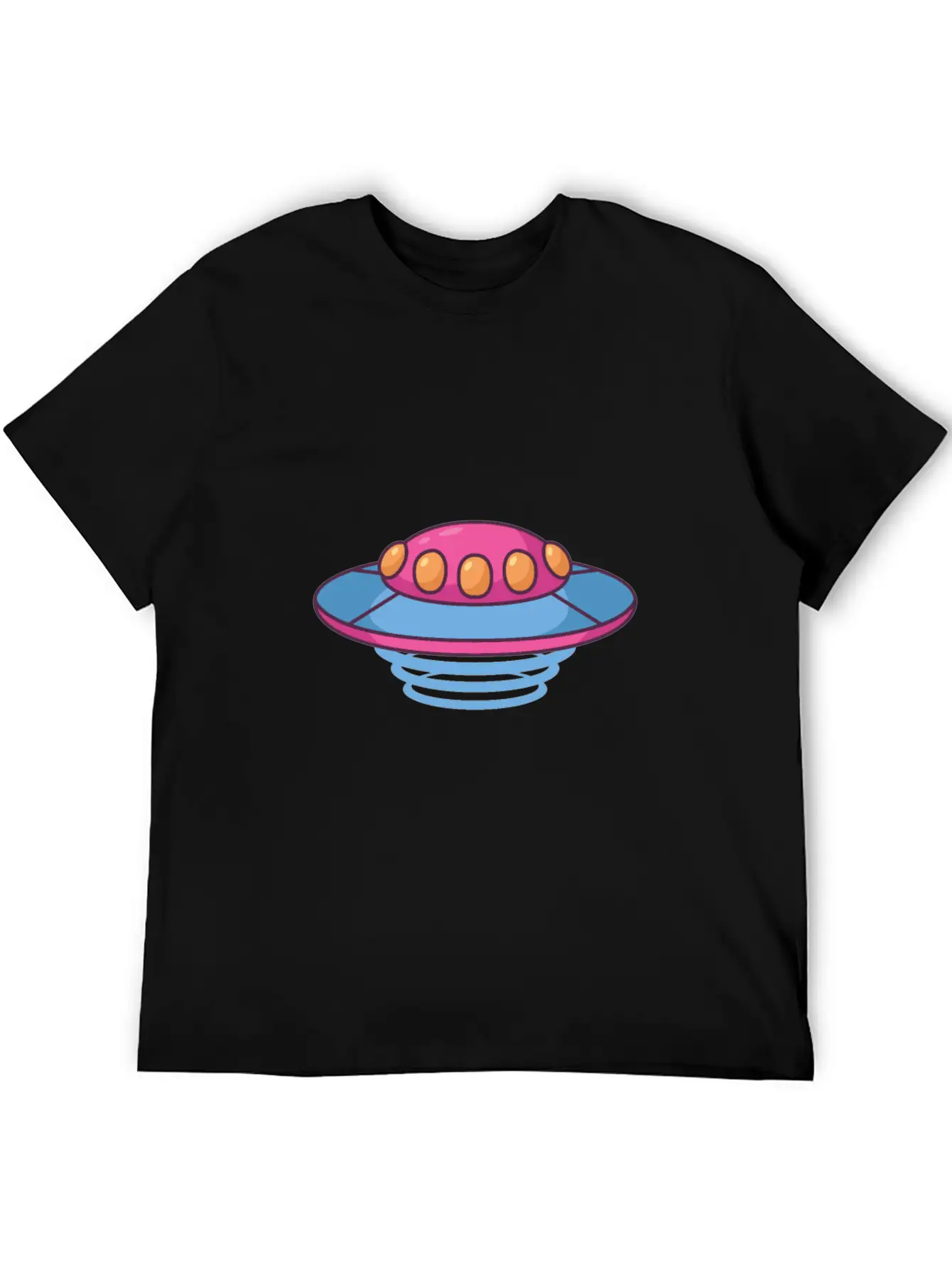 The Purple Flying Saucer Stylish Everyday T-Shirt – Unisex Basic Cotton Tee