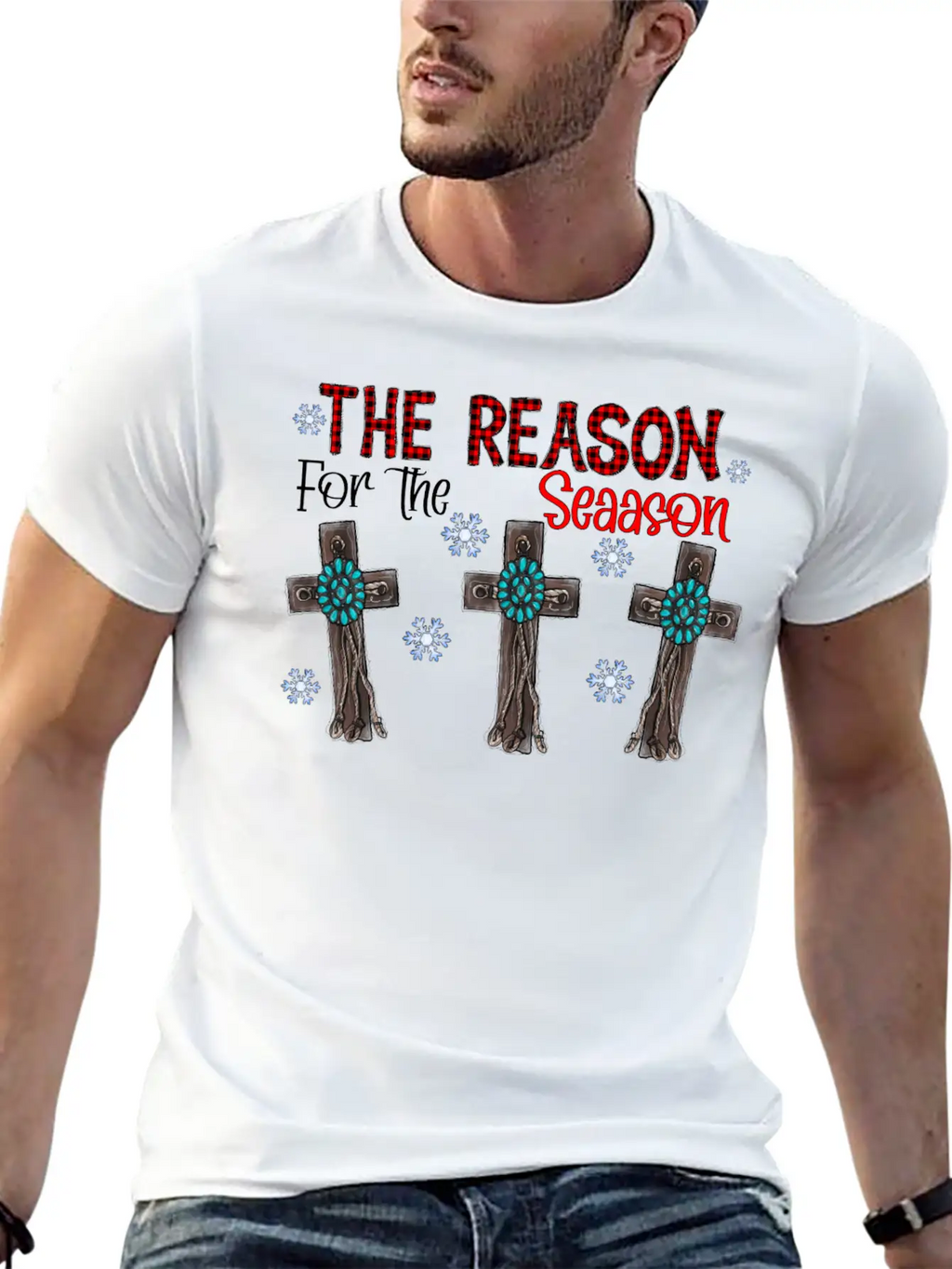 The Reason For The Season Breathable Soft Cotton T-Shirt – Timeless Casual Look