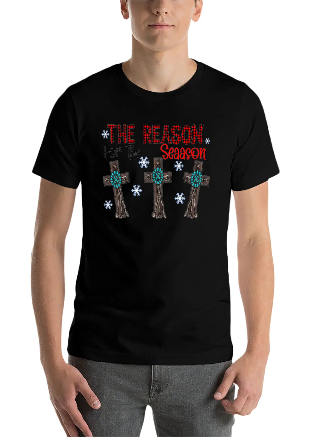 The Reason For The Season Breathable Soft Cotton T-Shirt – Timeless Casual Look