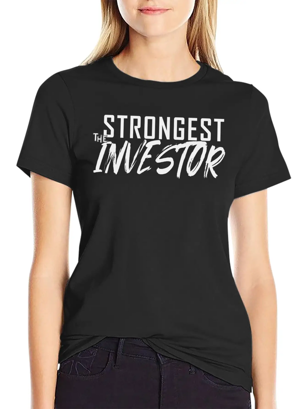 The Strongest Investor Unisex Short Sleeve Soft Cotton T-Shirt – Casual Everyday Wear