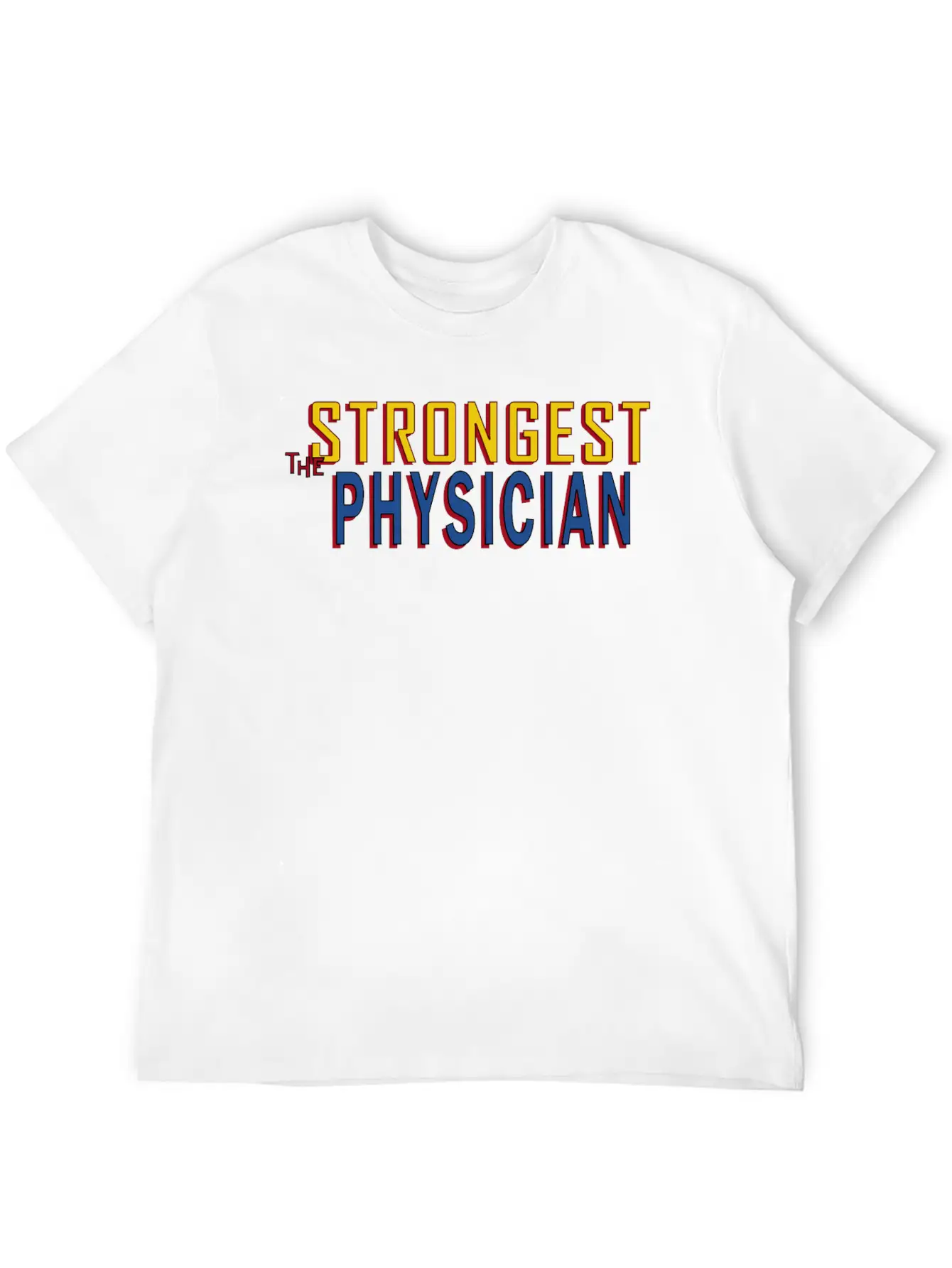 The Strongest Physician Breathable Soft Cotton T-Shirt – Timeless Casual Look