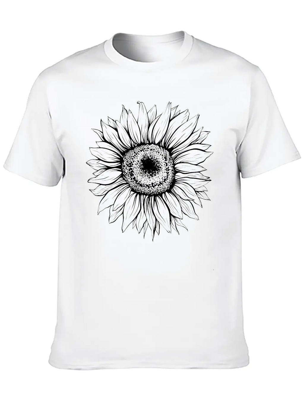 The Summer Sunflower. Unisex Short Sleeve Soft Cotton T-Shirt – Casual Everyday Wear
