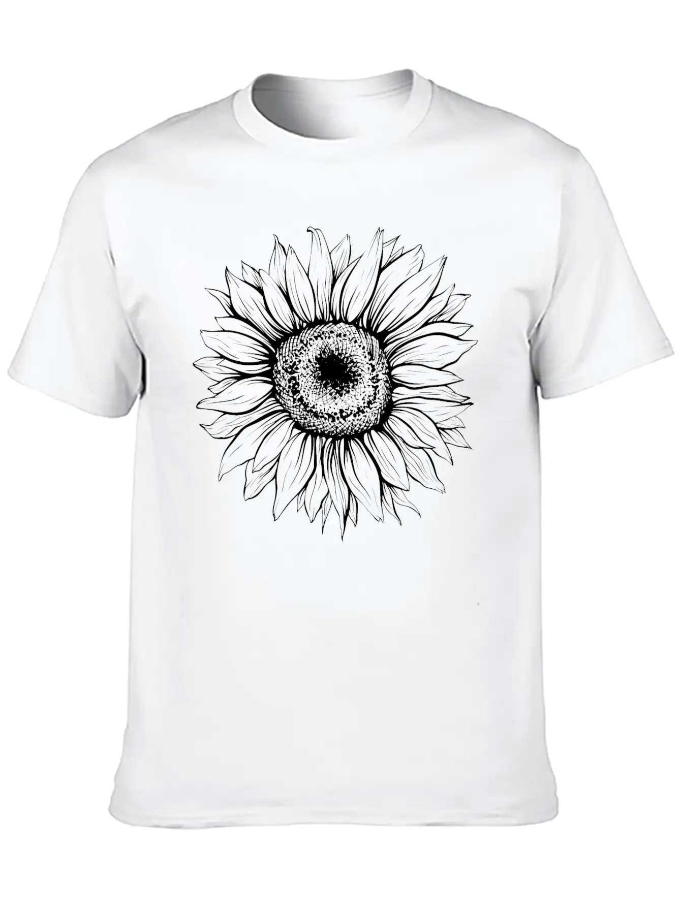 The Summer Sunflower. Unisex Short Sleeve Soft Cotton T-Shirt – Casual Everyday Wear