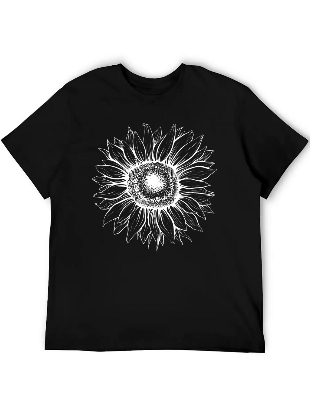 The Summer Sunflower. Unisex Short Sleeve Soft Cotton T-Shirt – Casual Everyday Wear