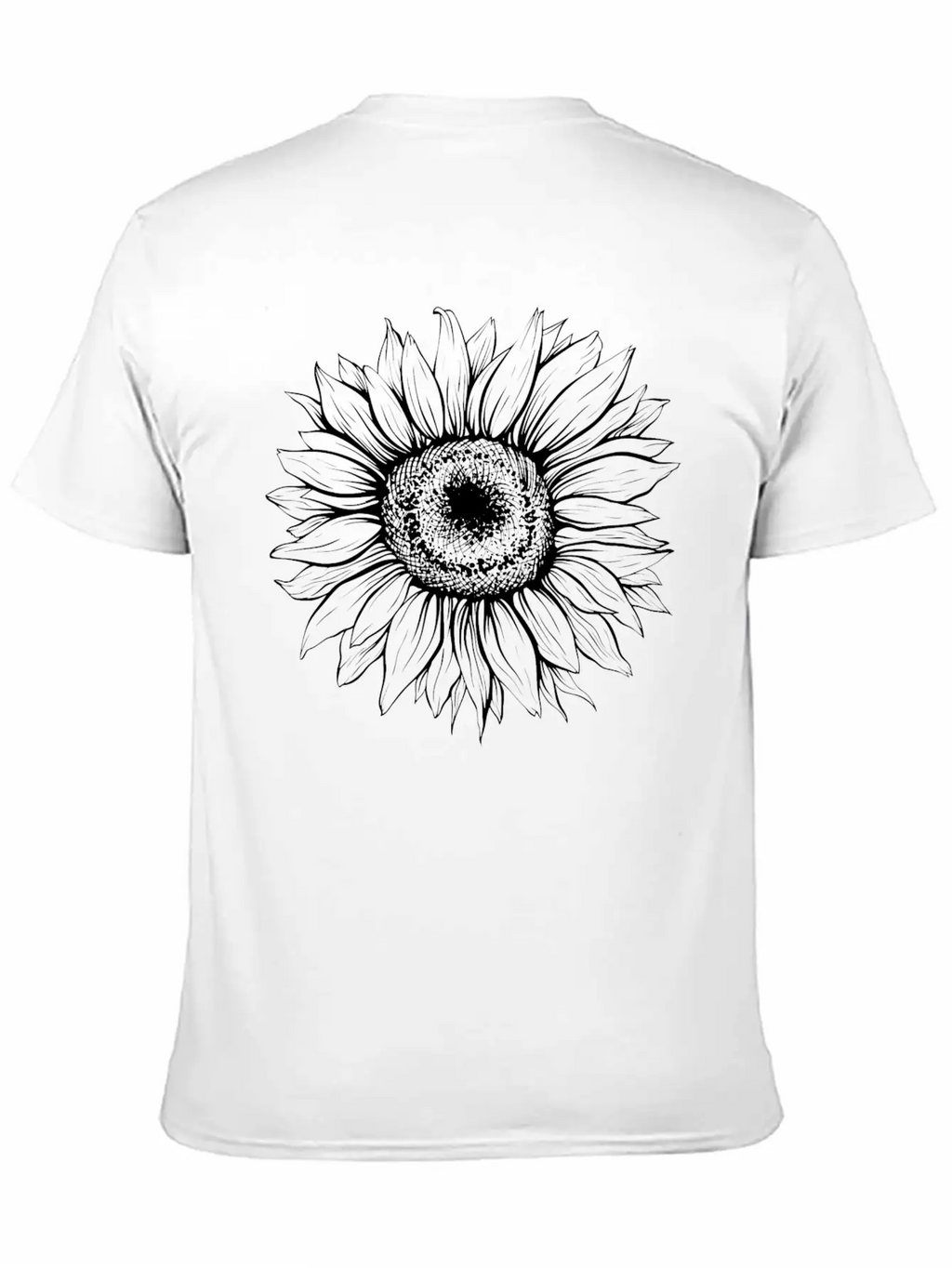 The Summer Sunflower. Unisex Short Sleeve Soft Cotton T-Shirt – Casual Everyday Wear