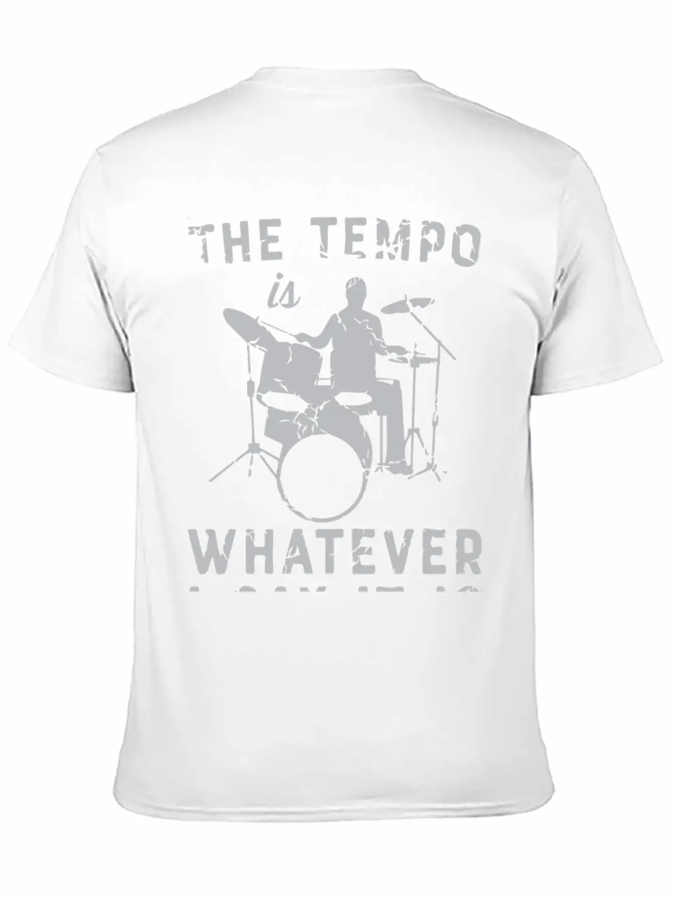 The Tempo Is Whatever I Say It Is Unisex Casual T-Shirt – Clean Design For Daily Comfort