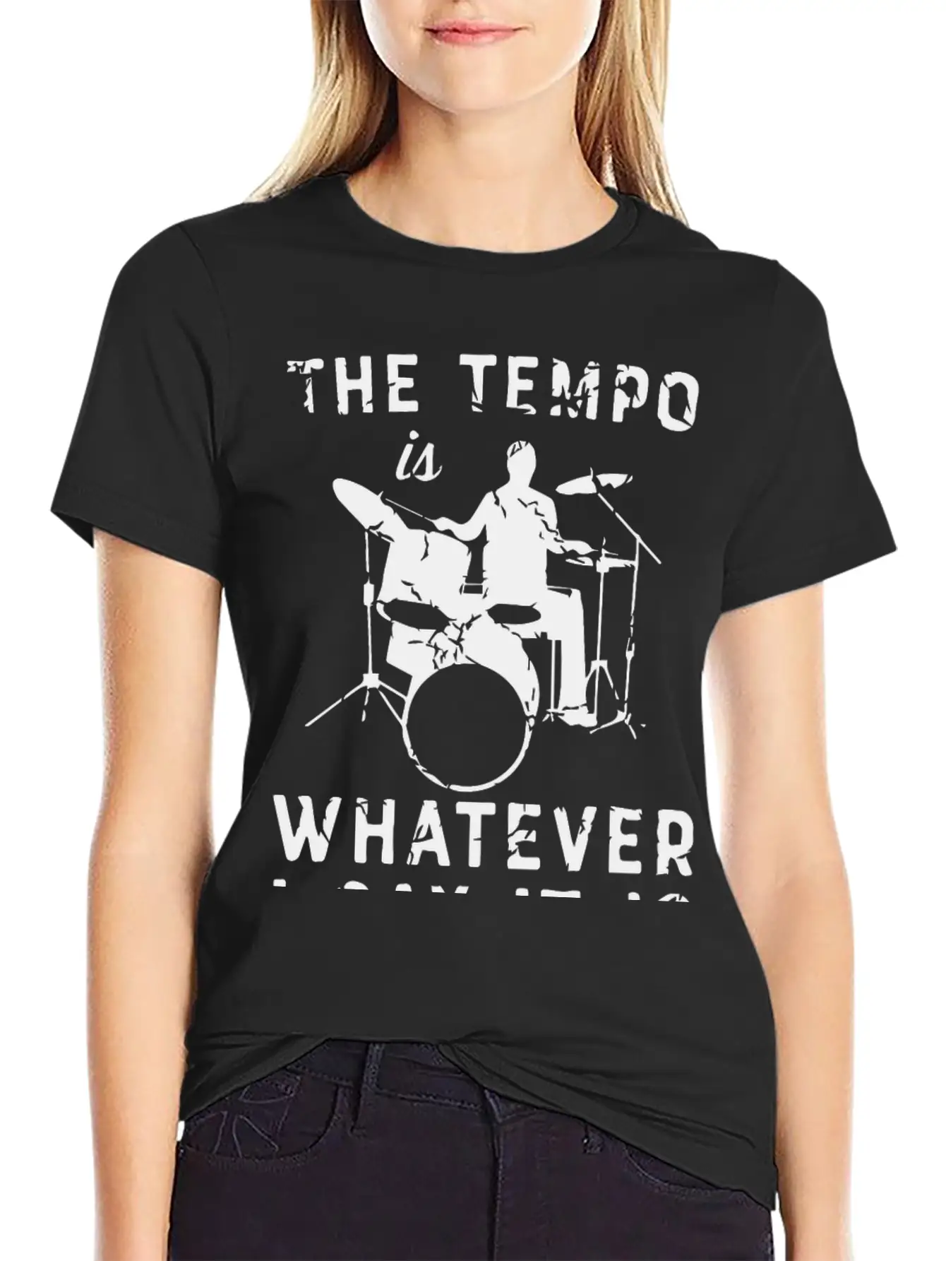 The Tempo Is Whatever I Say It Is Unisex Casual T-Shirt – Clean Design For Daily Comfort