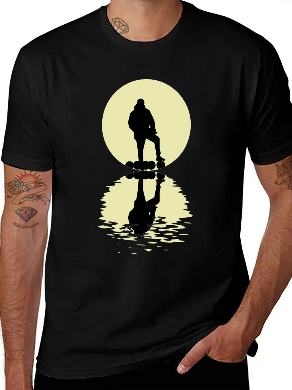 The Trainer And The Moon Unisex Casual T-Shirt – Clean Design For Daily Comfort