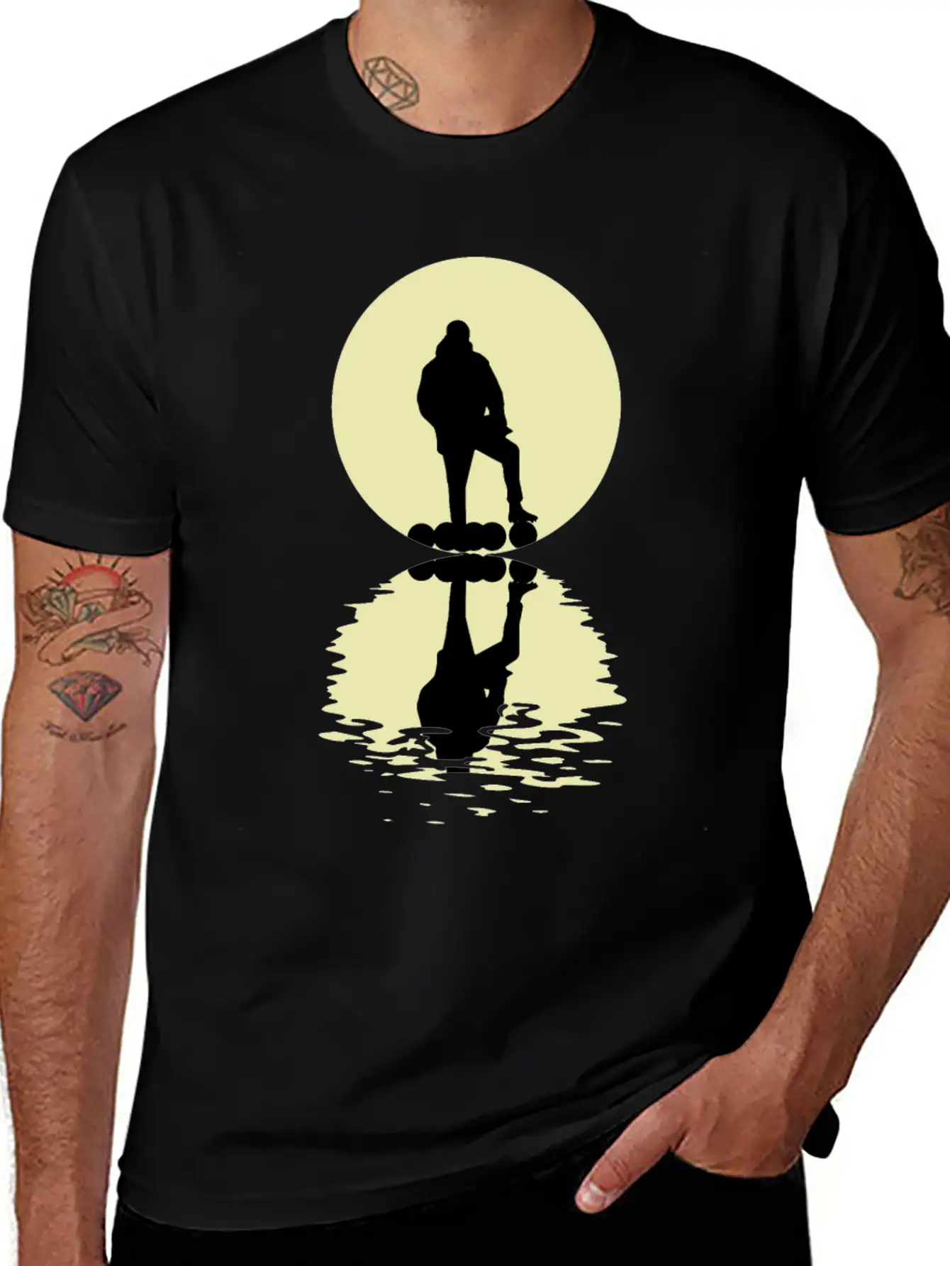 The Trainer And The Moon Unisex Casual T-Shirt – Clean Design For Daily Comfort