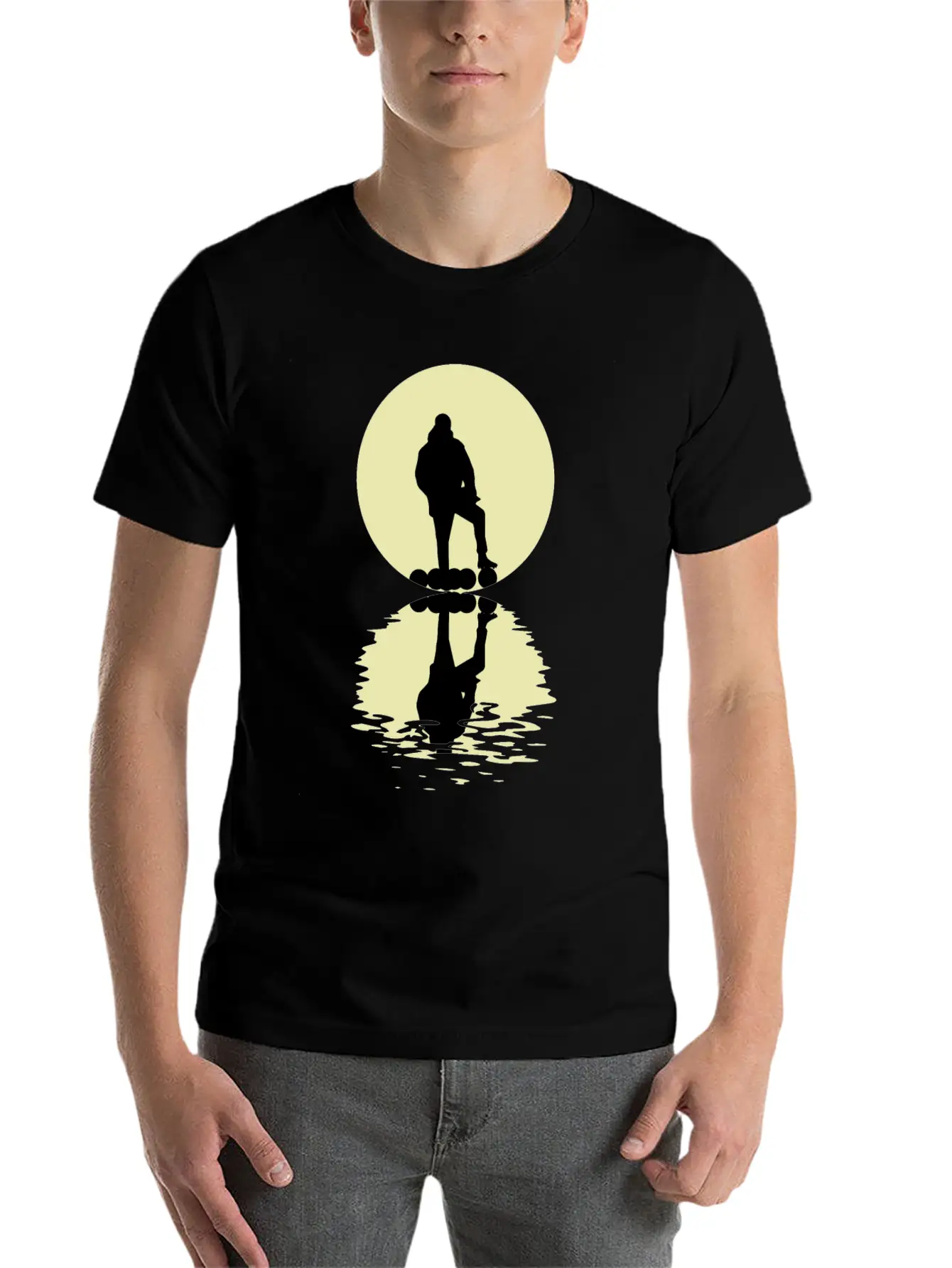 The Trainer And The Moon Unisex Casual T-Shirt – Clean Design For Daily Comfort