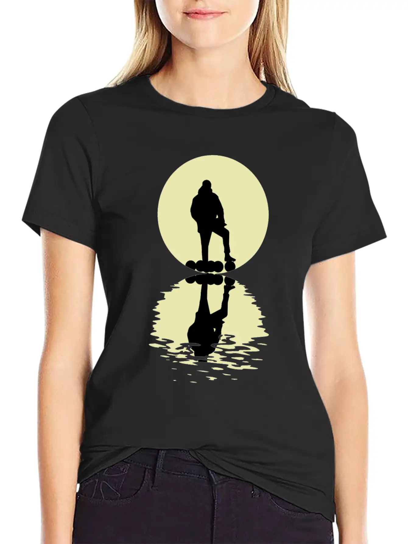 The Trainer And The Moon Unisex Casual T-Shirt – Clean Design For Daily Comfort