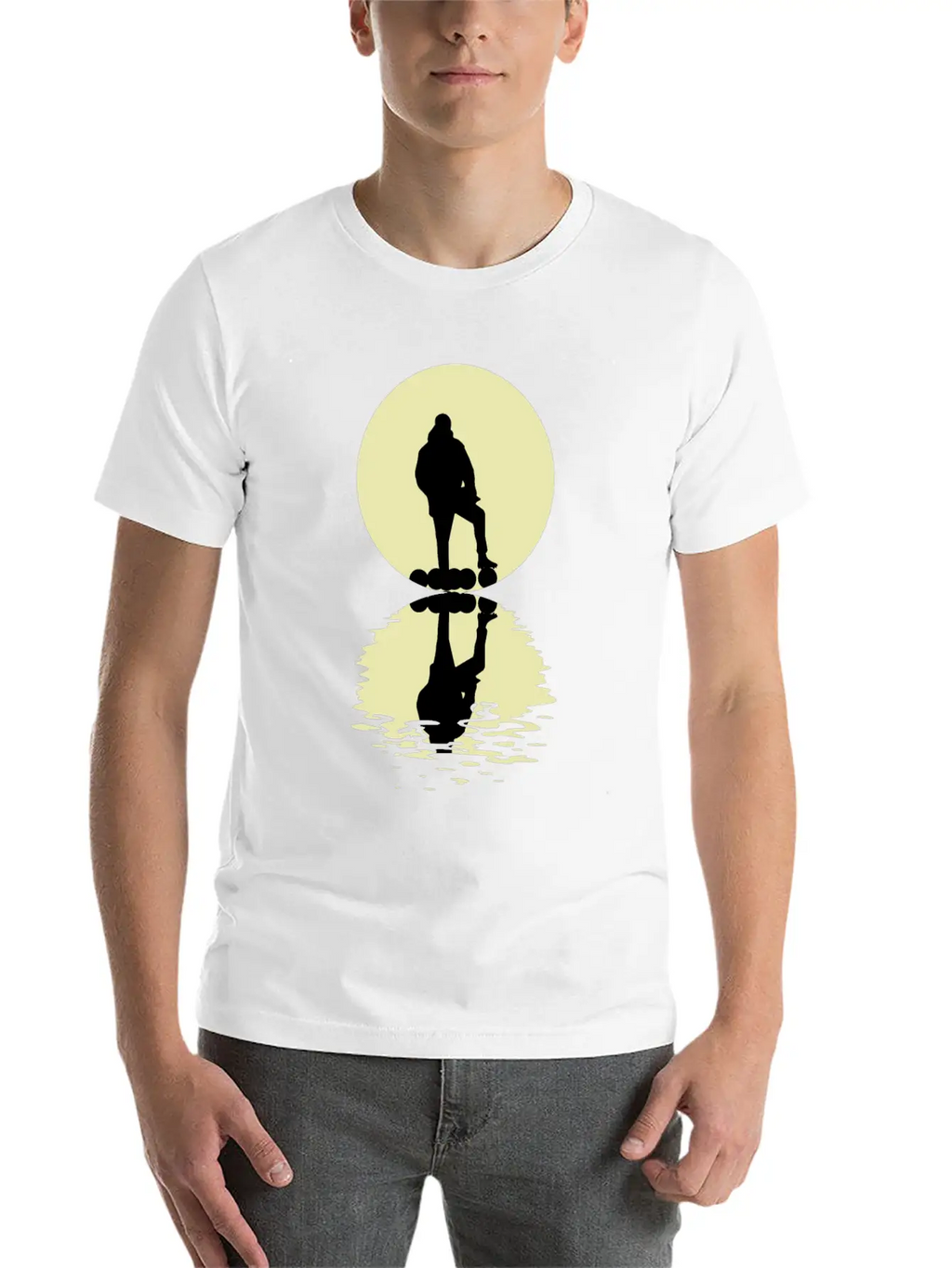The Trainer And The Moon Unisex Casual T-Shirt – Clean Design For Daily Comfort