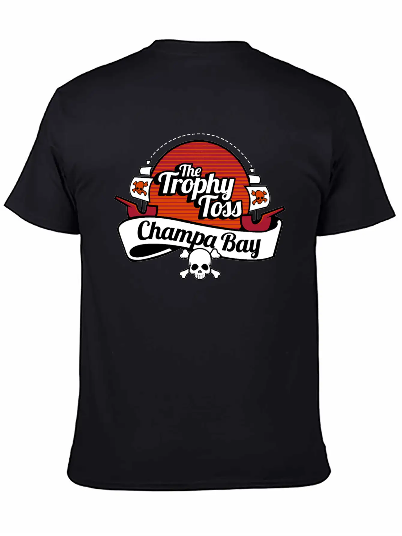 The Trophy Toss Champa Bay Breathable Soft Cotton T-Shirt – Timeless Casual Look