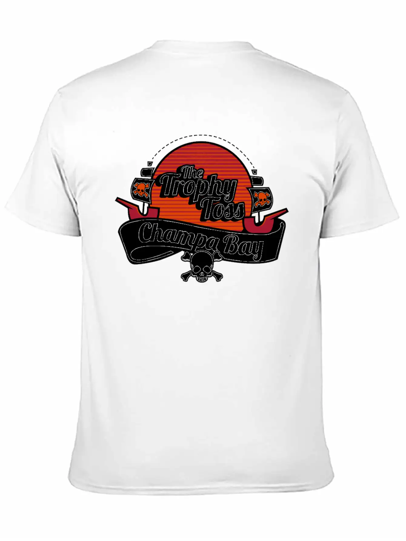 The Trophy Toss Champa Bay Breathable Soft Cotton T-Shirt – Timeless Casual Look