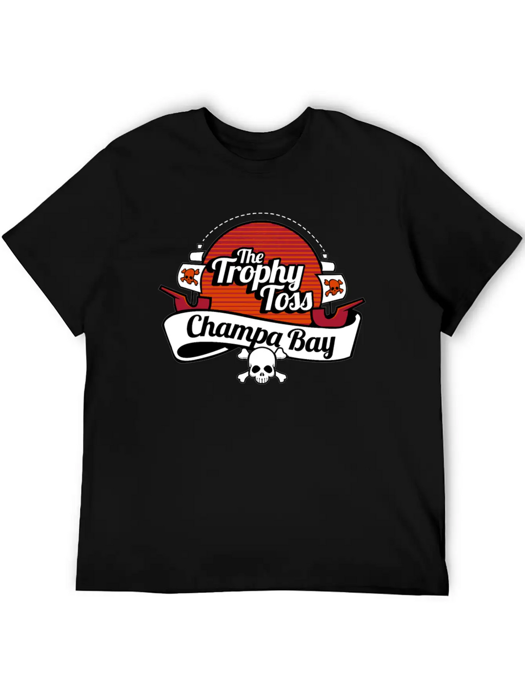 The Trophy Toss Champa Bay Breathable Soft Cotton T-Shirt – Timeless Casual Look