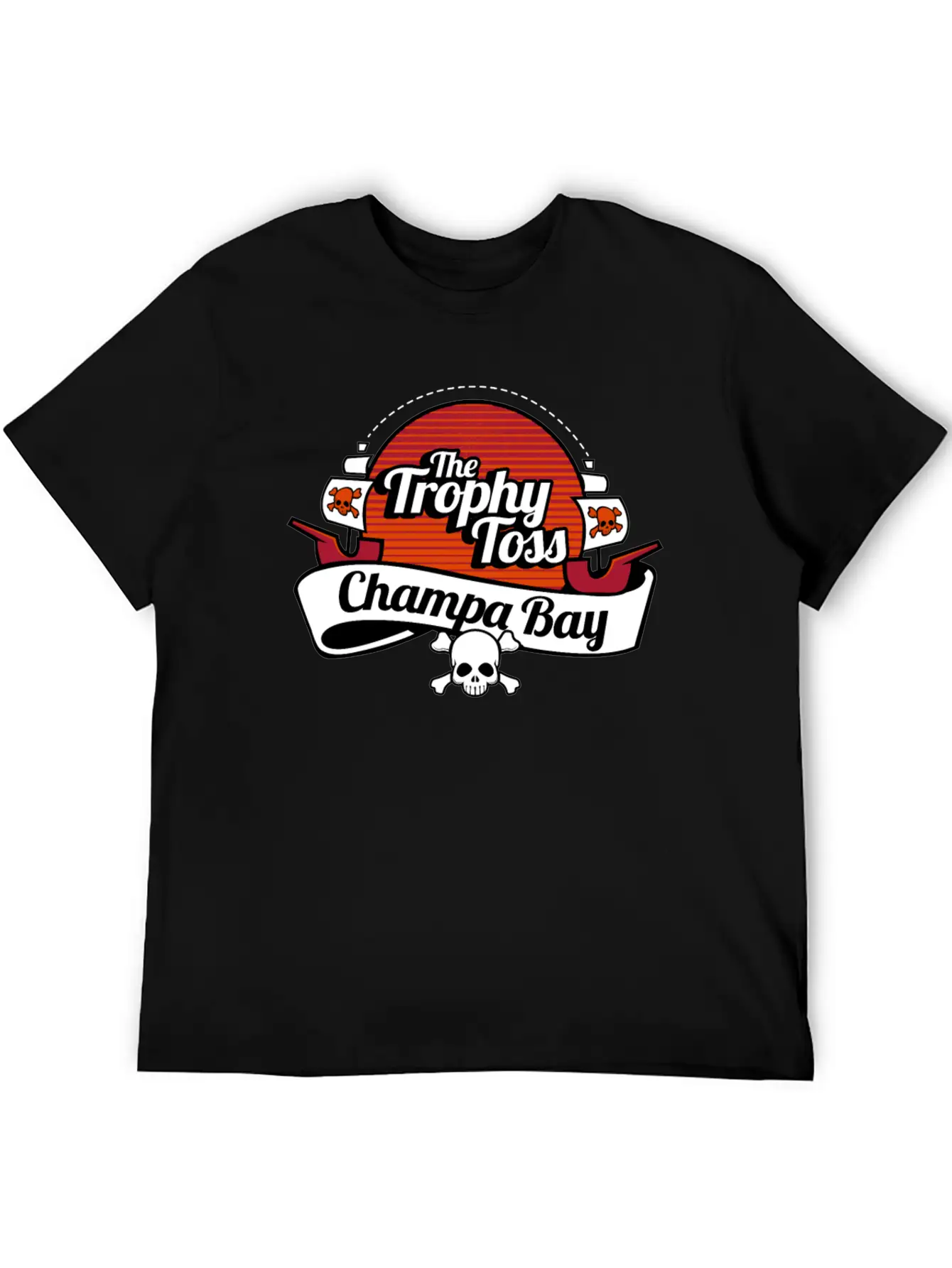The Trophy Toss Champa Bay Breathable Soft Cotton T-Shirt – Timeless Casual Look