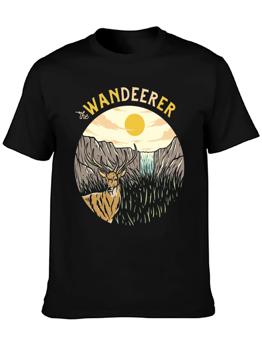 The Wandeerer Casual Graphic T-Shirt – Simple And Comfortable Daily Wear