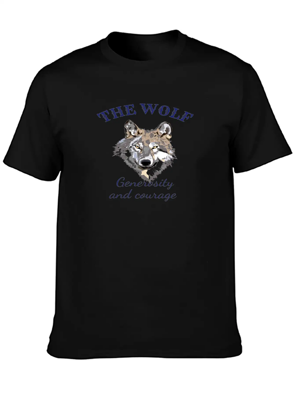 The Wolf Stylish Everyday T-Shirt – Unisex Basic Cotton Tee