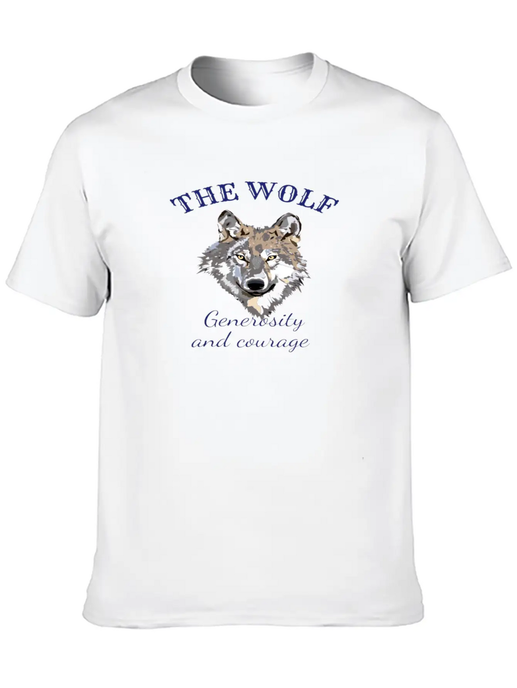 The Wolf Stylish Everyday T-Shirt – Unisex Basic Cotton Tee