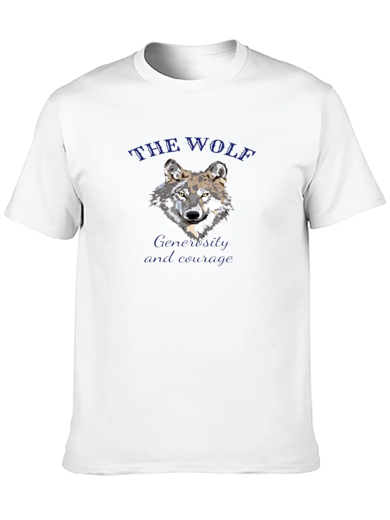 The Wolf Stylish Everyday T-Shirt – Unisex Basic Cotton Tee