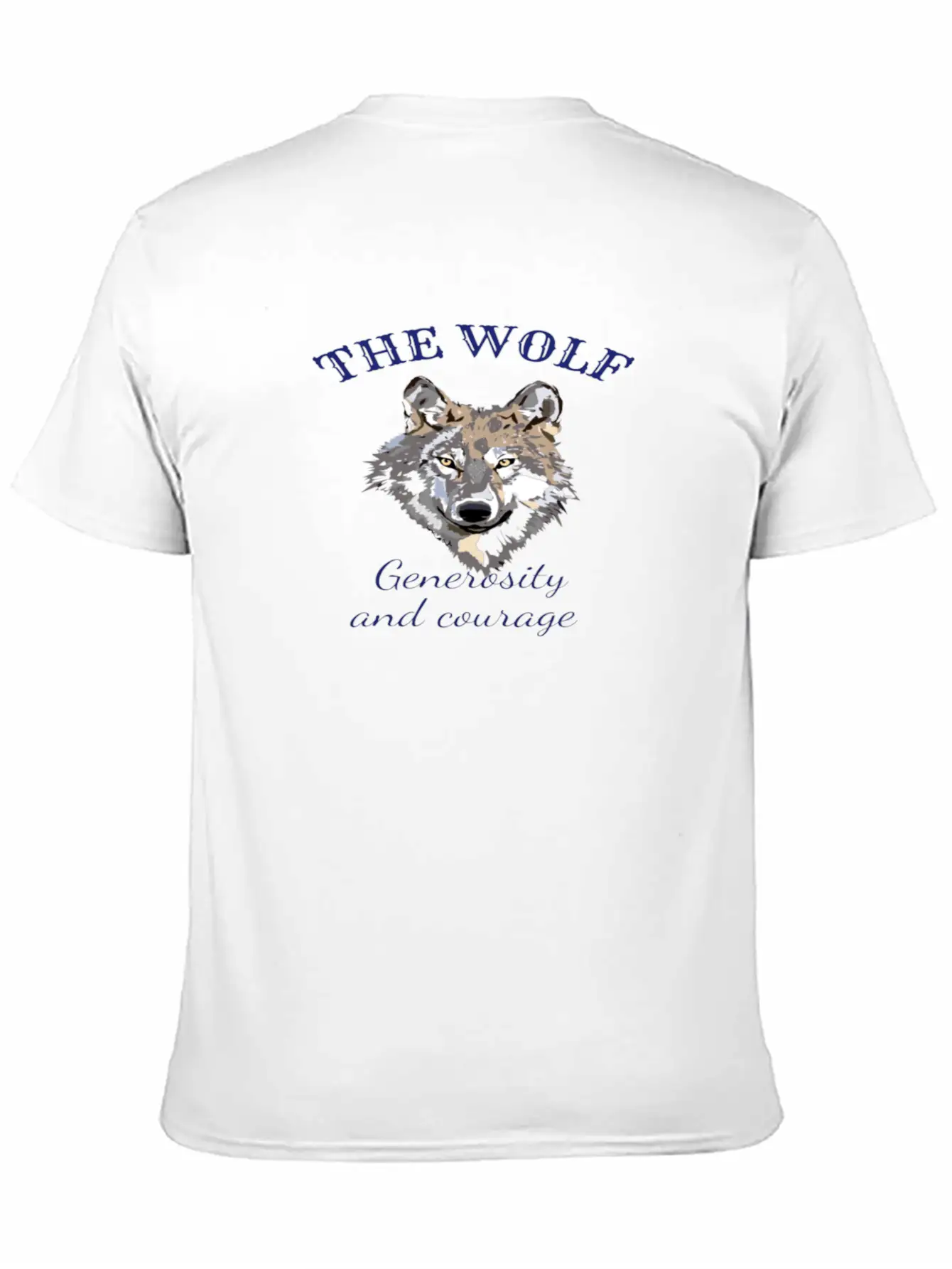 The Wolf Stylish Everyday T-Shirt – Unisex Basic Cotton Tee