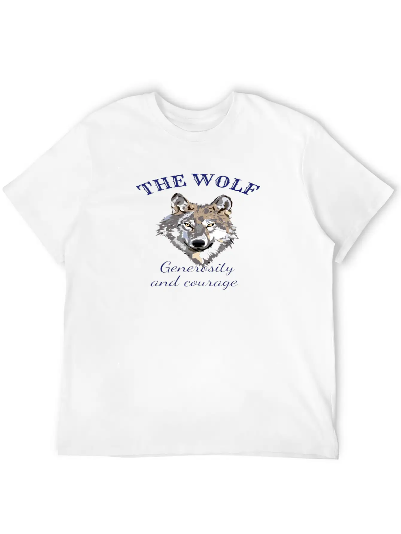 The Wolf Stylish Everyday T-Shirt – Unisex Basic Cotton Tee