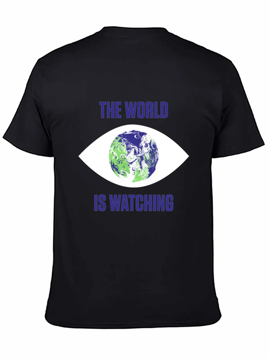 The World Is Watching Climate Change Activist Gift Unisex Casual T-Shirt – Clean Design For Daily Comfort