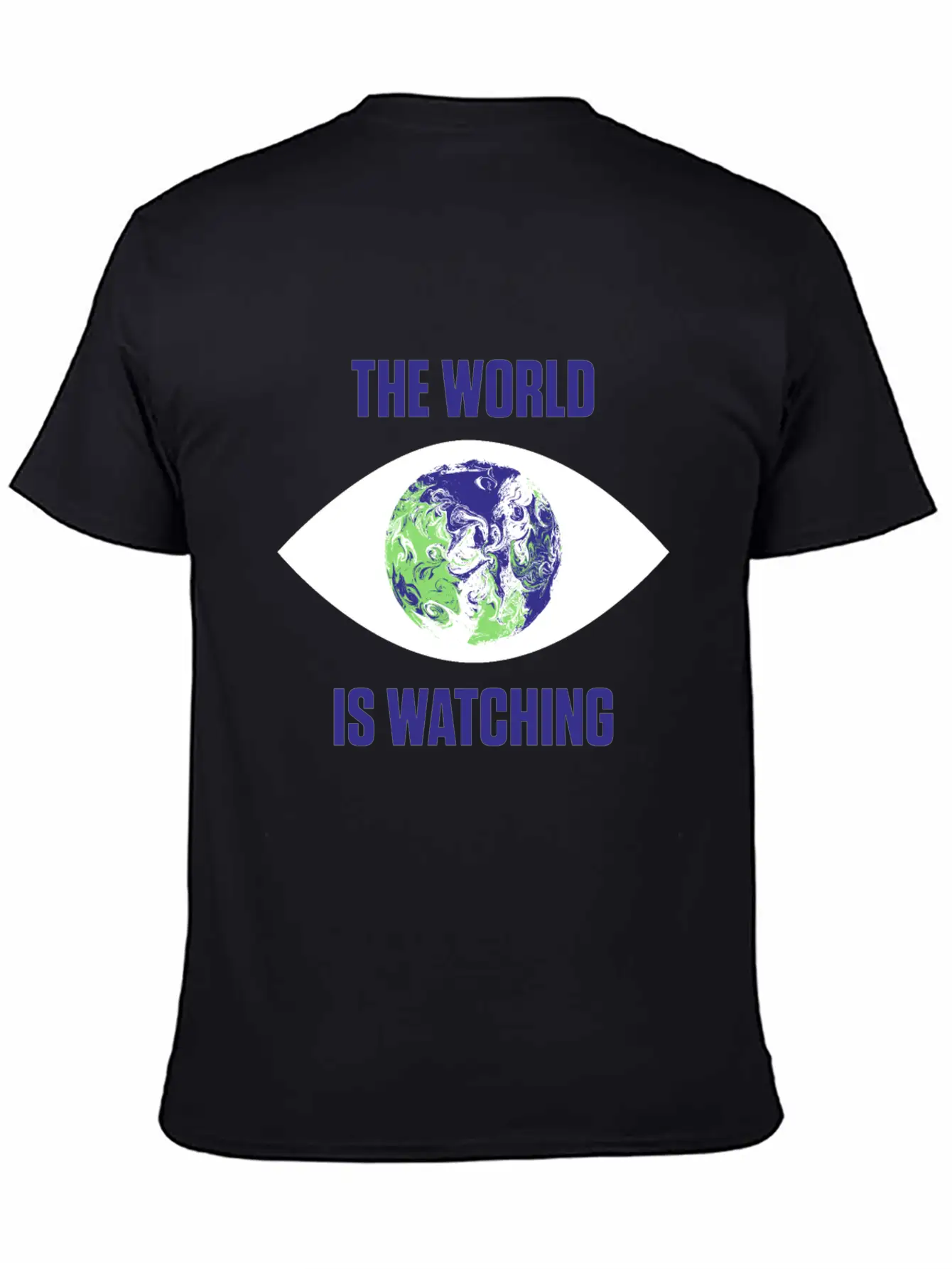 The World Is Watching Climate Change Activist Gift Unisex Casual T-Shirt – Clean Design For Daily Comfort