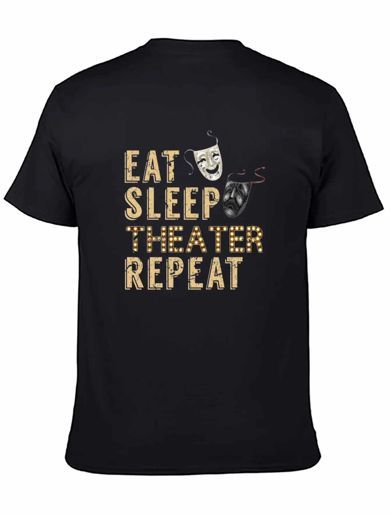 Theatre Passion Unisex Casual T-Shirt – Clean Design For Daily Comfort