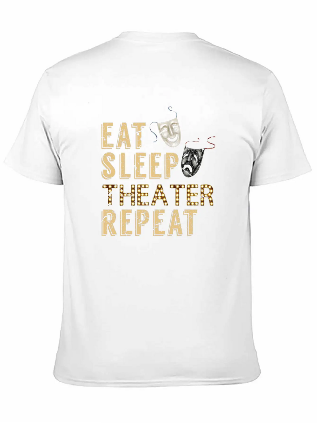 Theatre Passion Unisex Casual T-Shirt – Clean Design For Daily Comfort