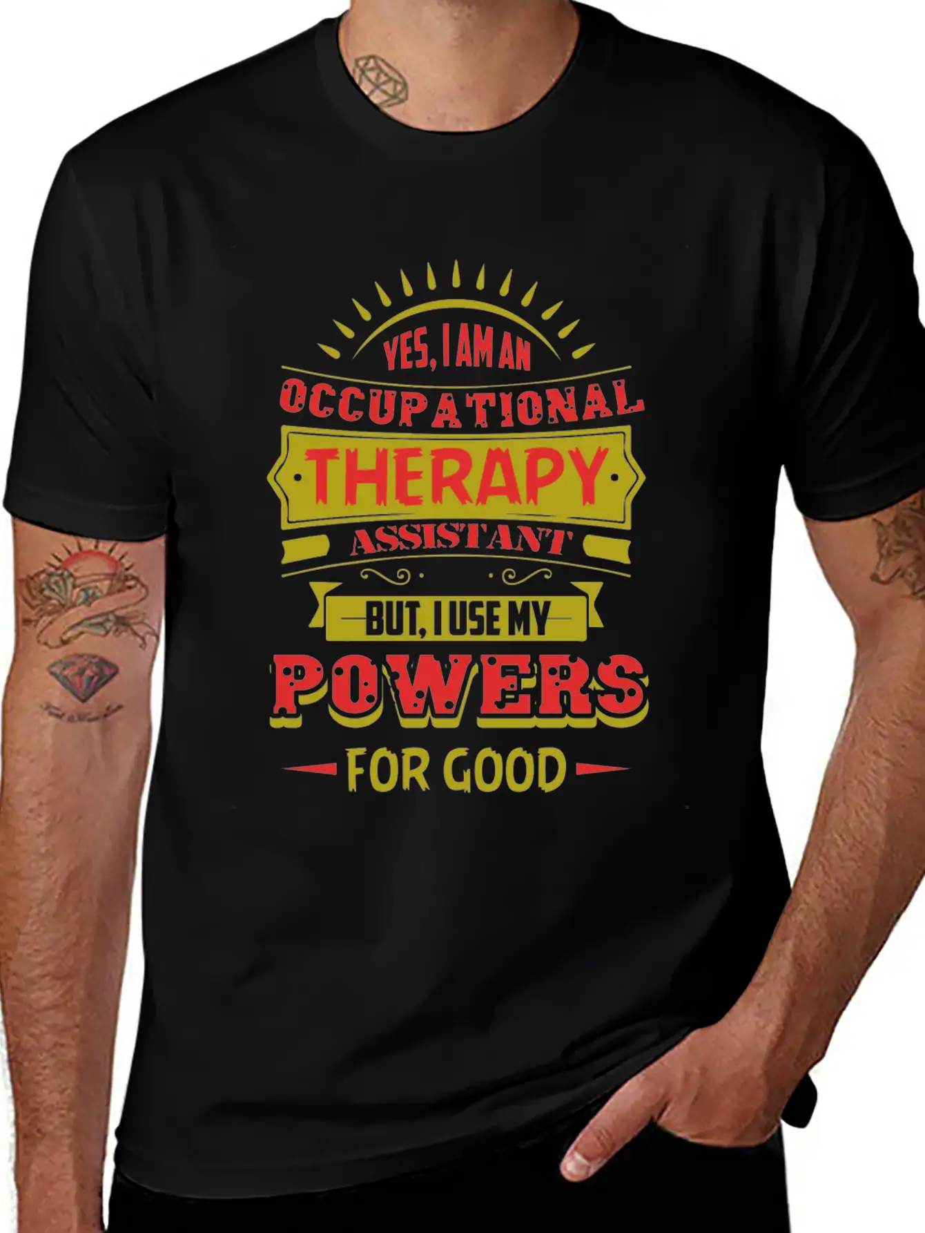 Therapy Assistant Shirt Breathable Soft Cotton T-Shirt – Timeless Casual Look
