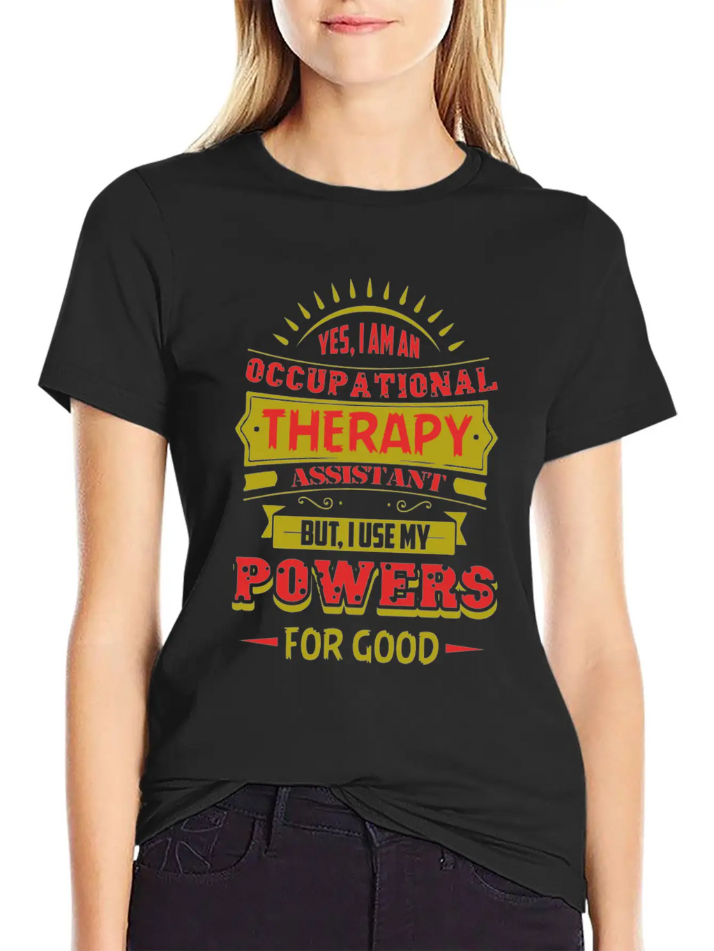 Therapy Assistant Shirt Breathable Soft Cotton T-Shirt – Timeless Casual Look