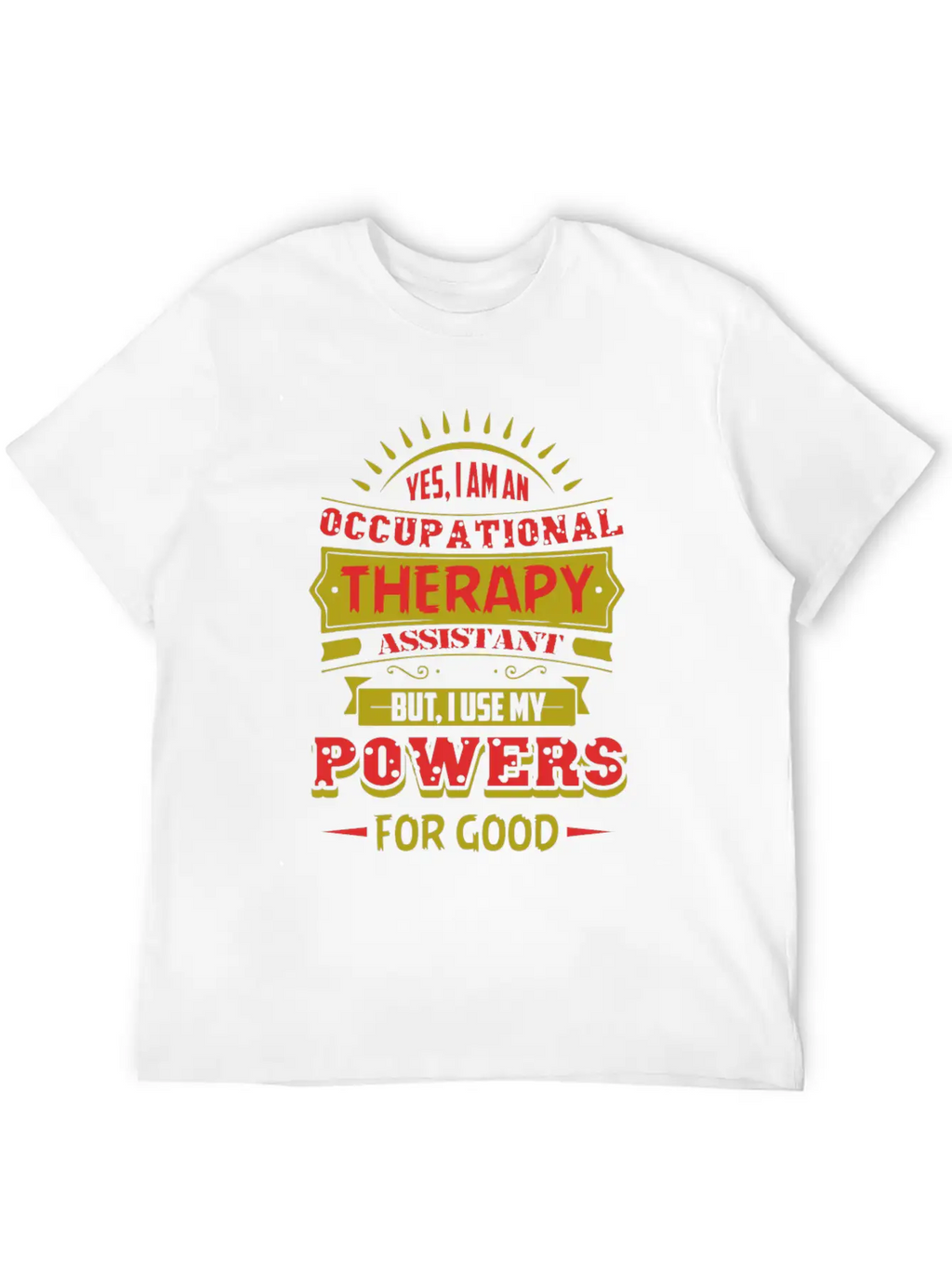 Therapy Assistant Shirt Breathable Soft Cotton T-Shirt – Timeless Casual Look