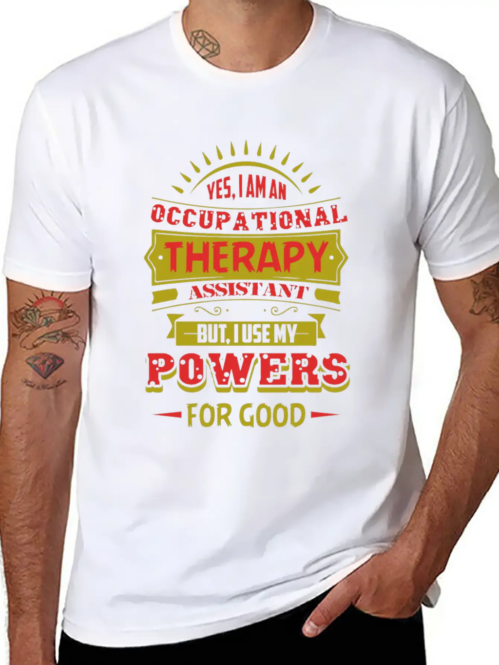 Therapy Assistant Shirt Breathable Soft Cotton T-Shirt – Timeless Casual Look
