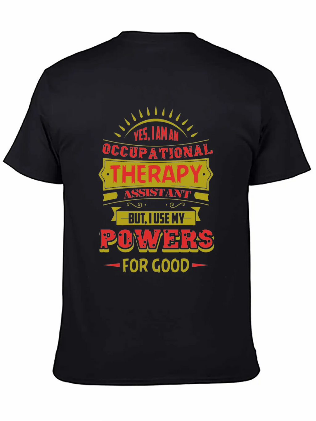 Therapy Assistant Shirt Breathable Soft Cotton T-Shirt – Timeless Casual Look