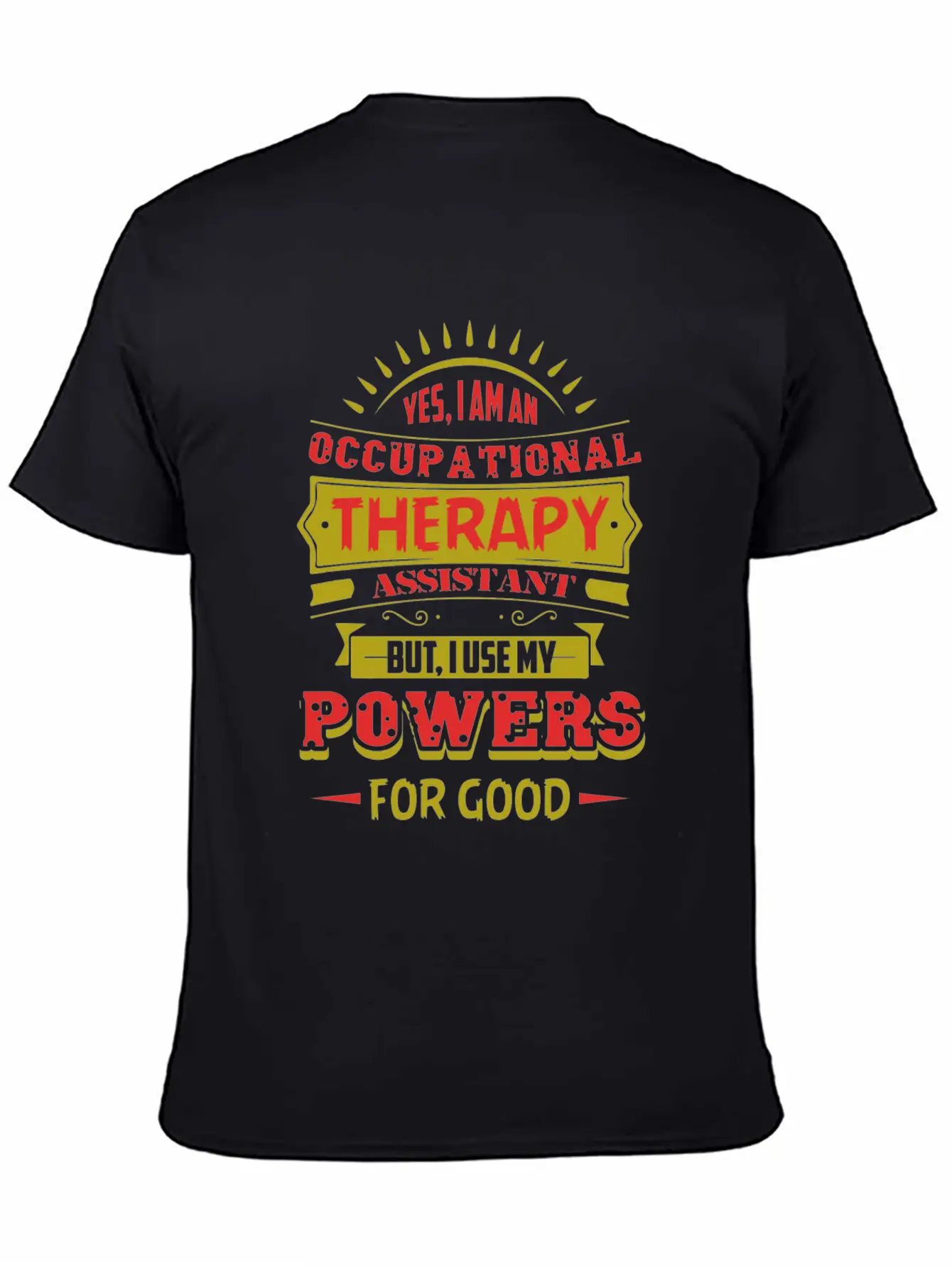 Therapy Assistant Shirt Breathable Soft Cotton T-Shirt – Timeless Casual Look