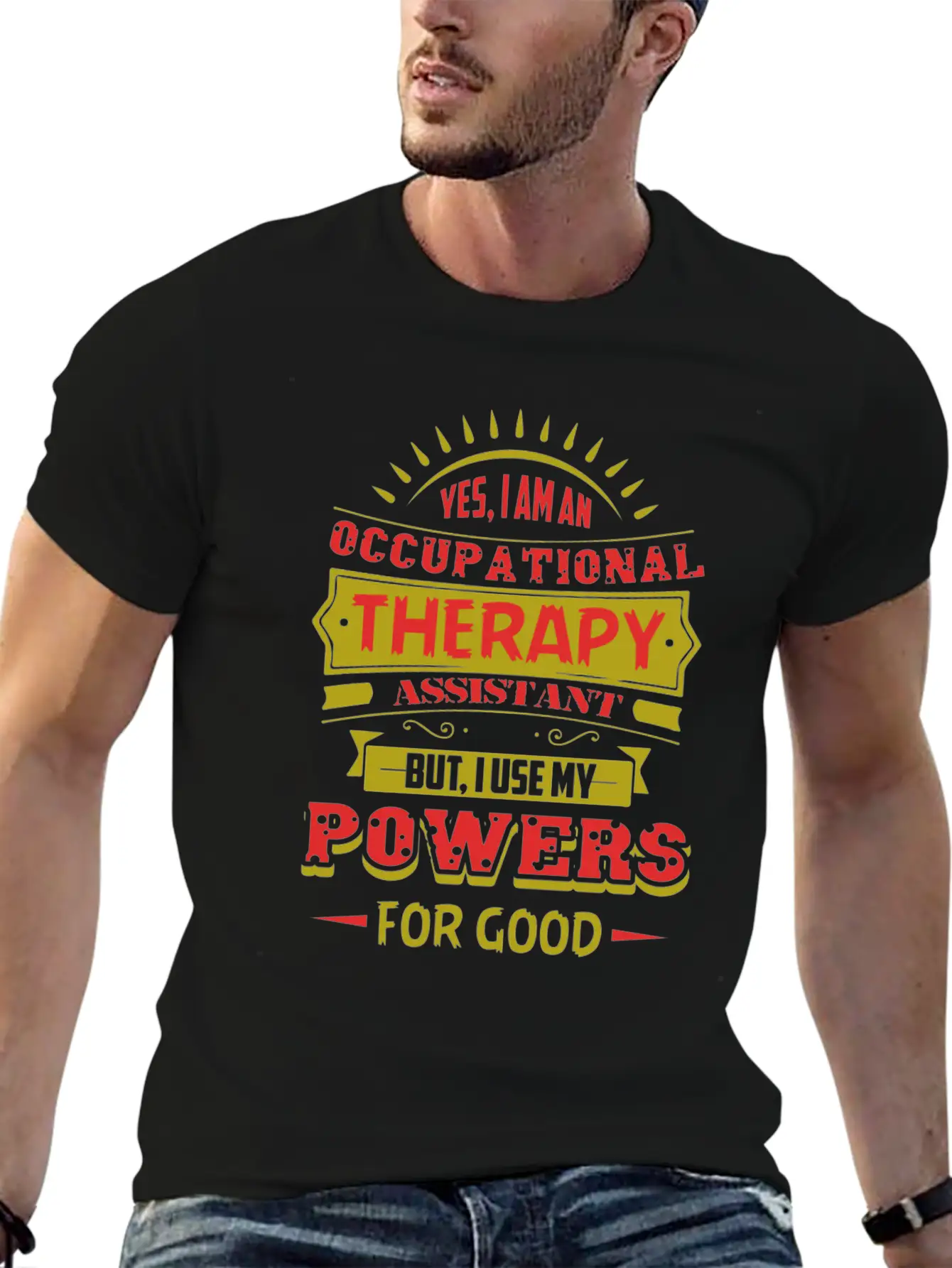 Therapy Assistant Shirt Breathable Soft Cotton T-Shirt – Timeless Casual Look