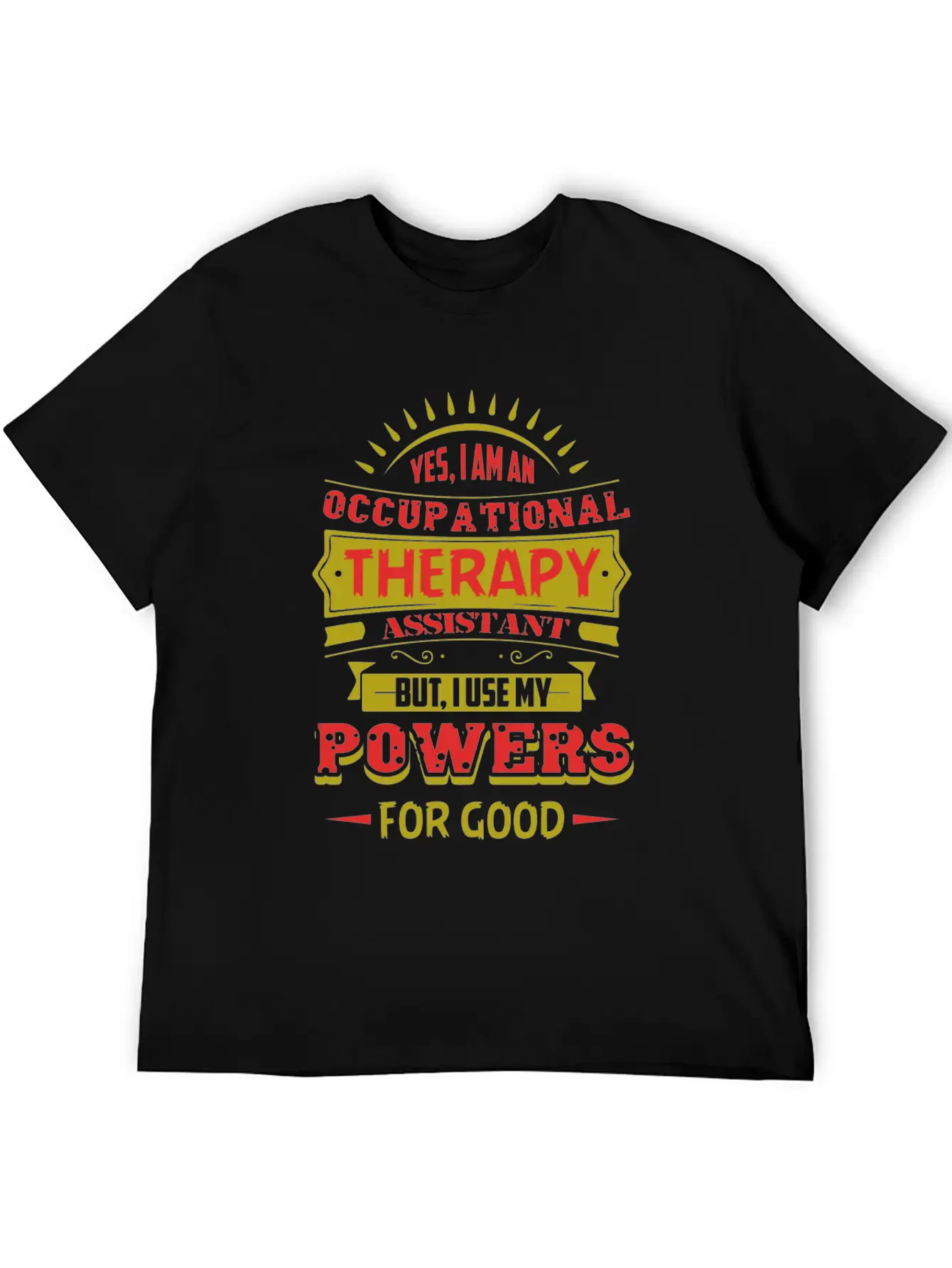 Therapy Assistant Shirt Breathable Soft Cotton T-Shirt – Timeless Casual Look