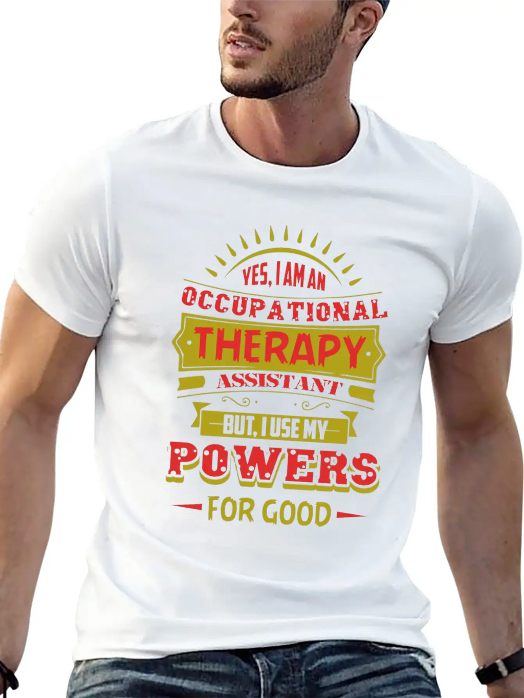 Therapy Assistant Shirt Breathable Soft Cotton T-Shirt – Timeless Casual Look
