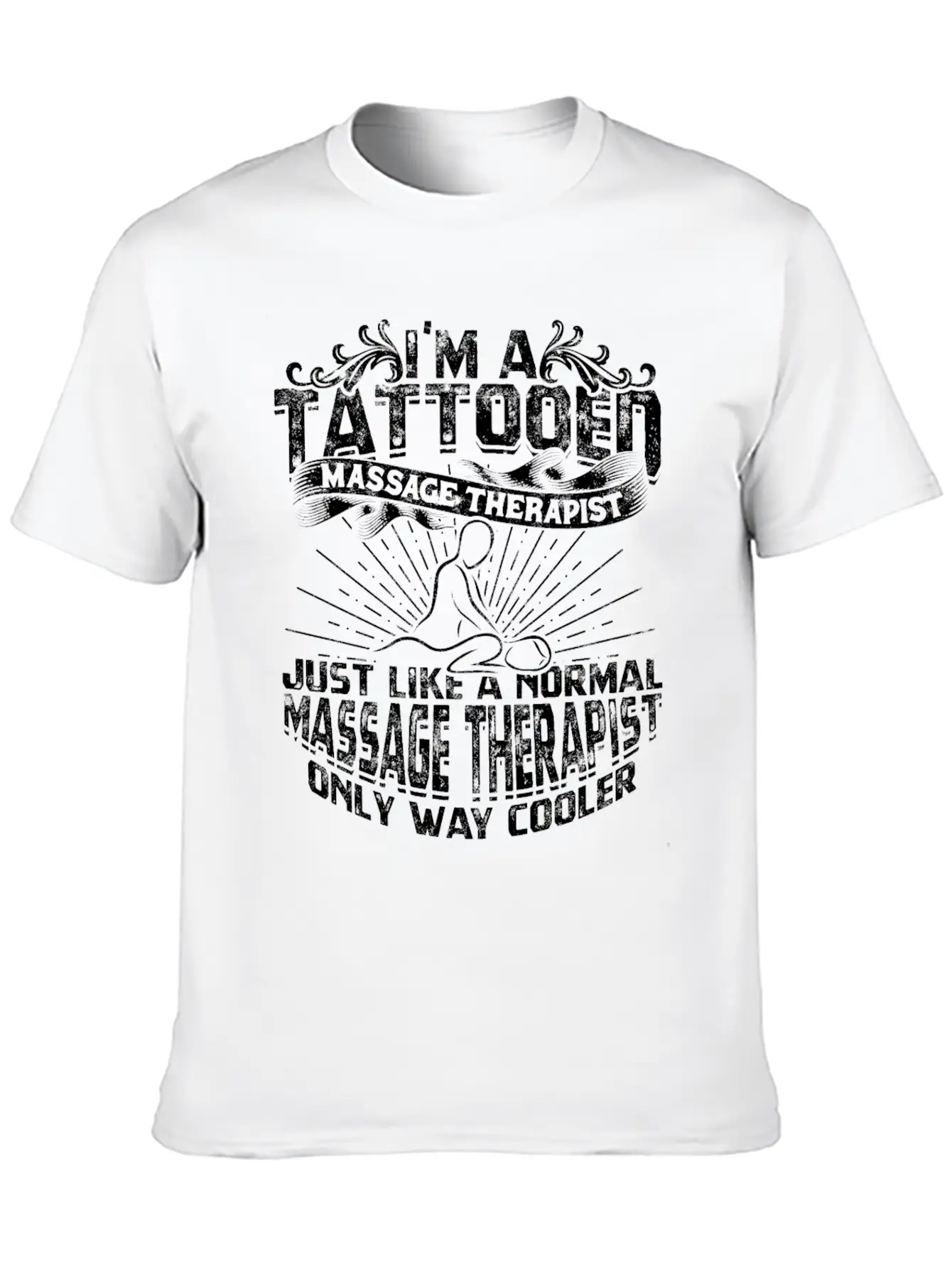 Therapy Massage Muscle Massage Therapist Classic Fit Graphic Tee For Daily Comfort – Unisex Cotton Shirt