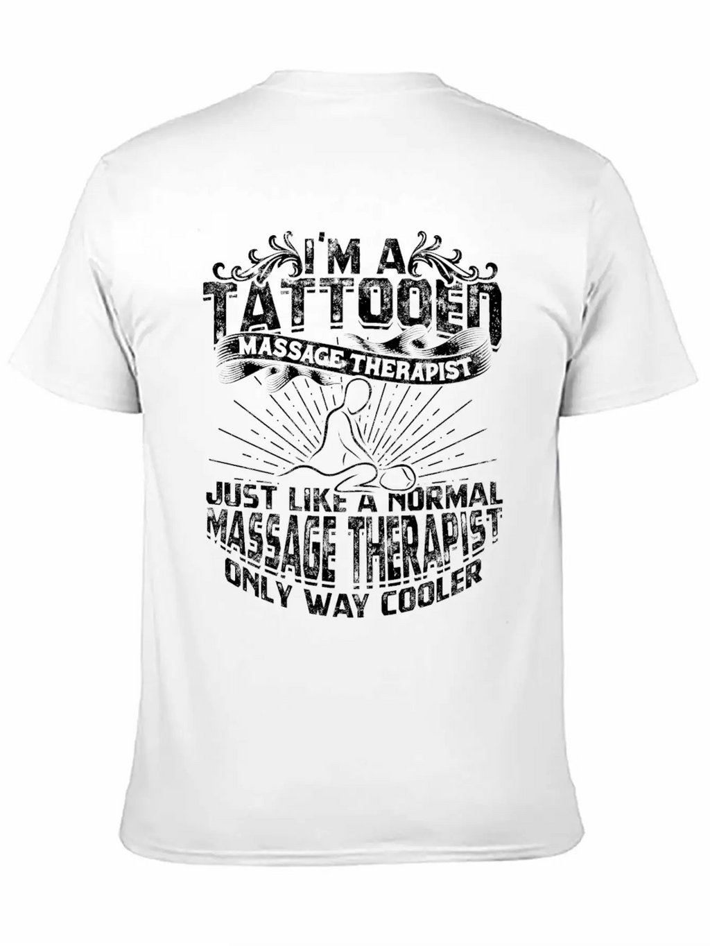 Therapy Massage Muscle Massage Therapist Classic Fit Graphic Tee For Daily Comfort – Unisex Cotton Shirt