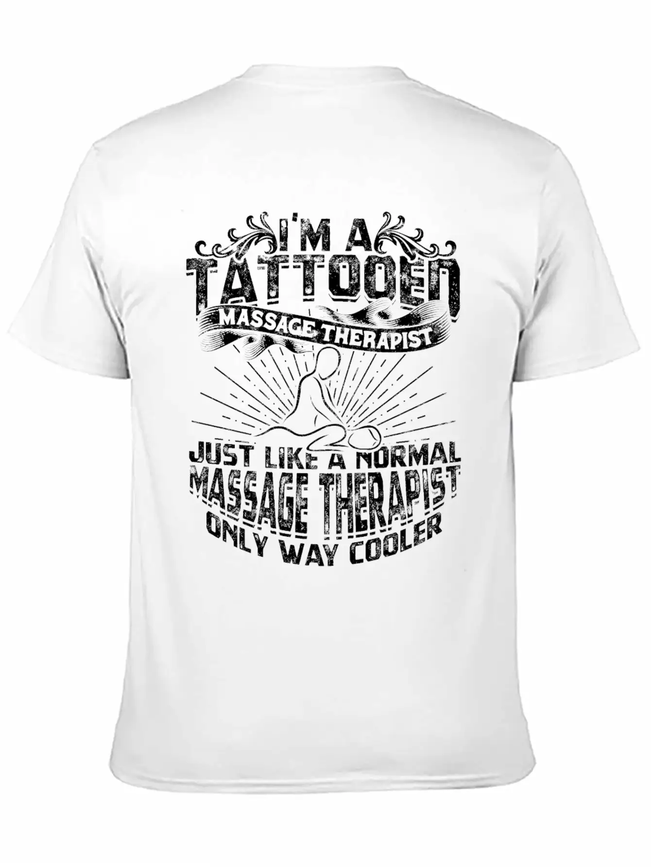 Therapy Massage Muscle Massage Therapist Classic Fit Graphic Tee For Daily Comfort – Unisex Cotton Shirt