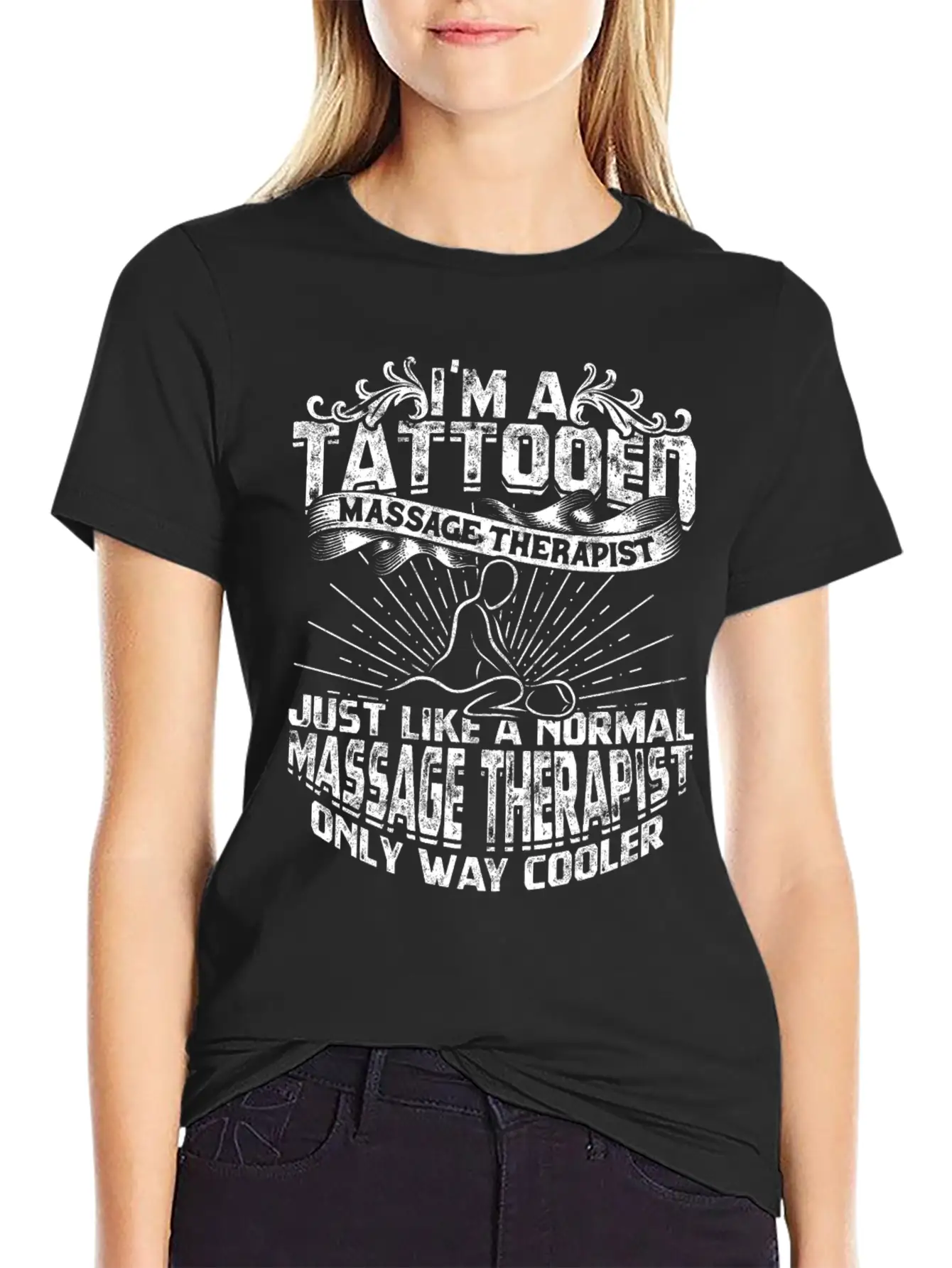 Therapy Massage Muscle Massage Therapist Classic Fit Graphic Tee For Daily Comfort – Unisex Cotton Shirt