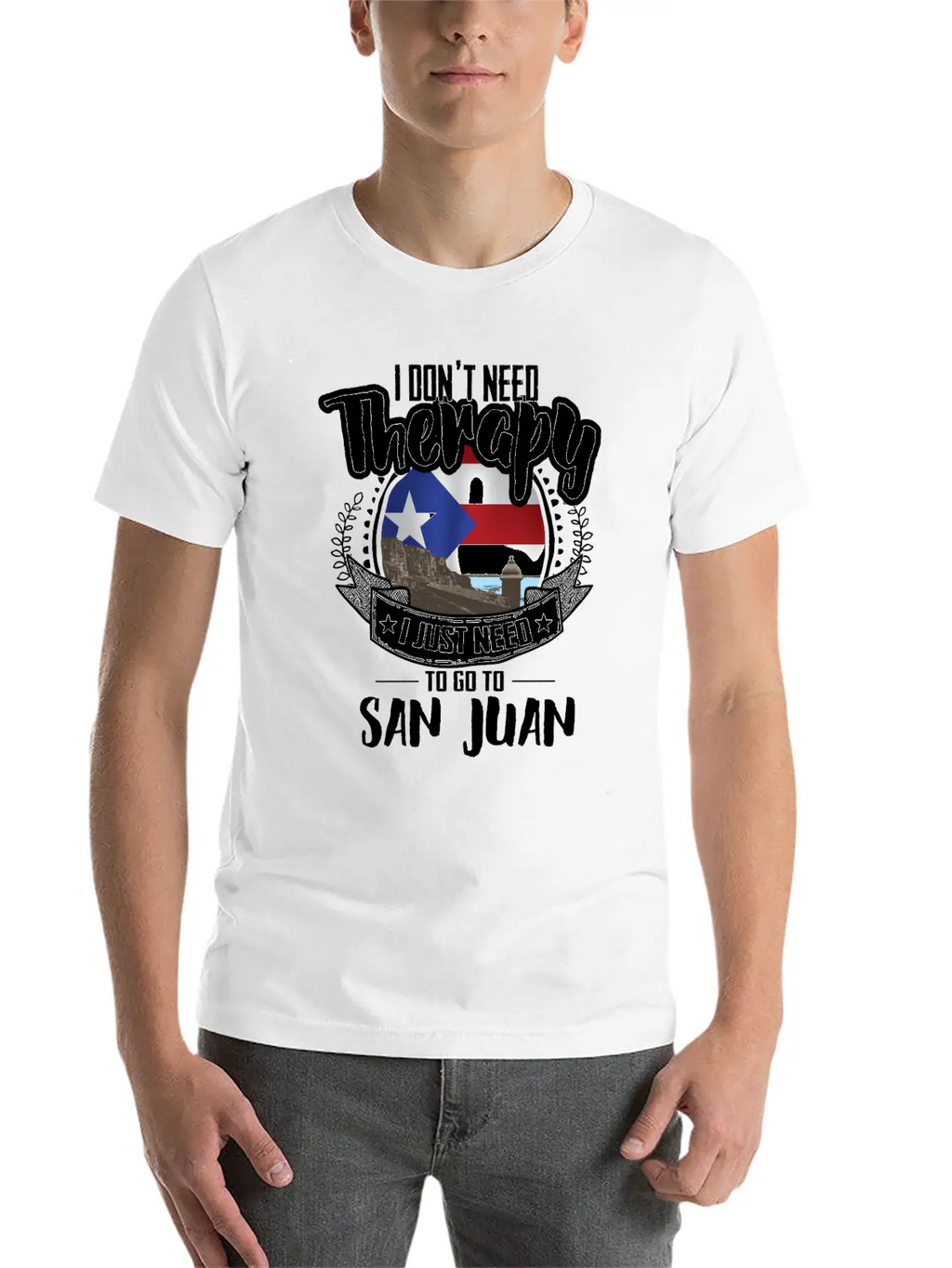 Therapy San Juan Stylish Everyday T-Shirt – Unisex Basic Cotton Tee