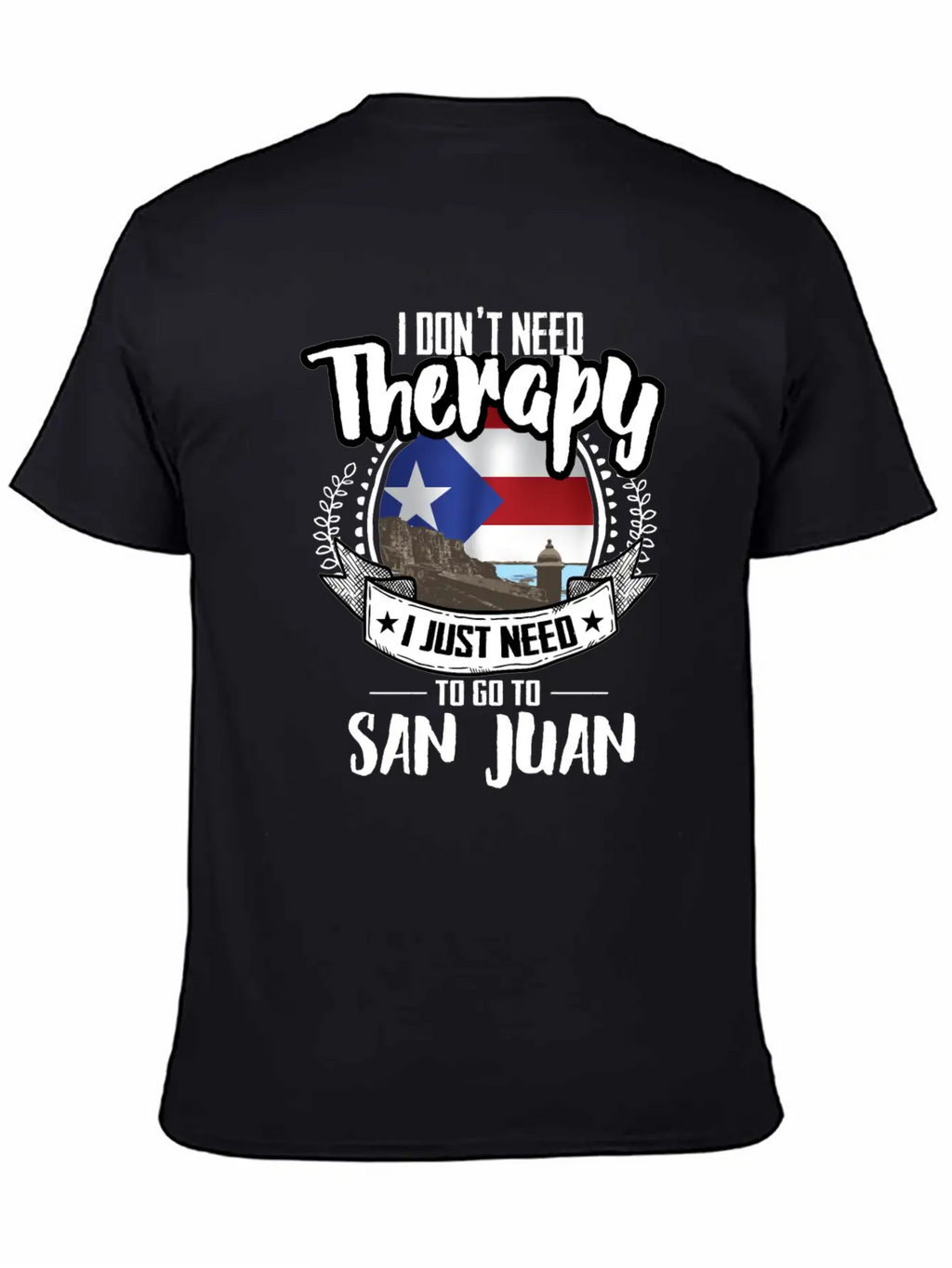 Therapy San Juan Stylish Everyday T-Shirt – Unisex Basic Cotton Tee