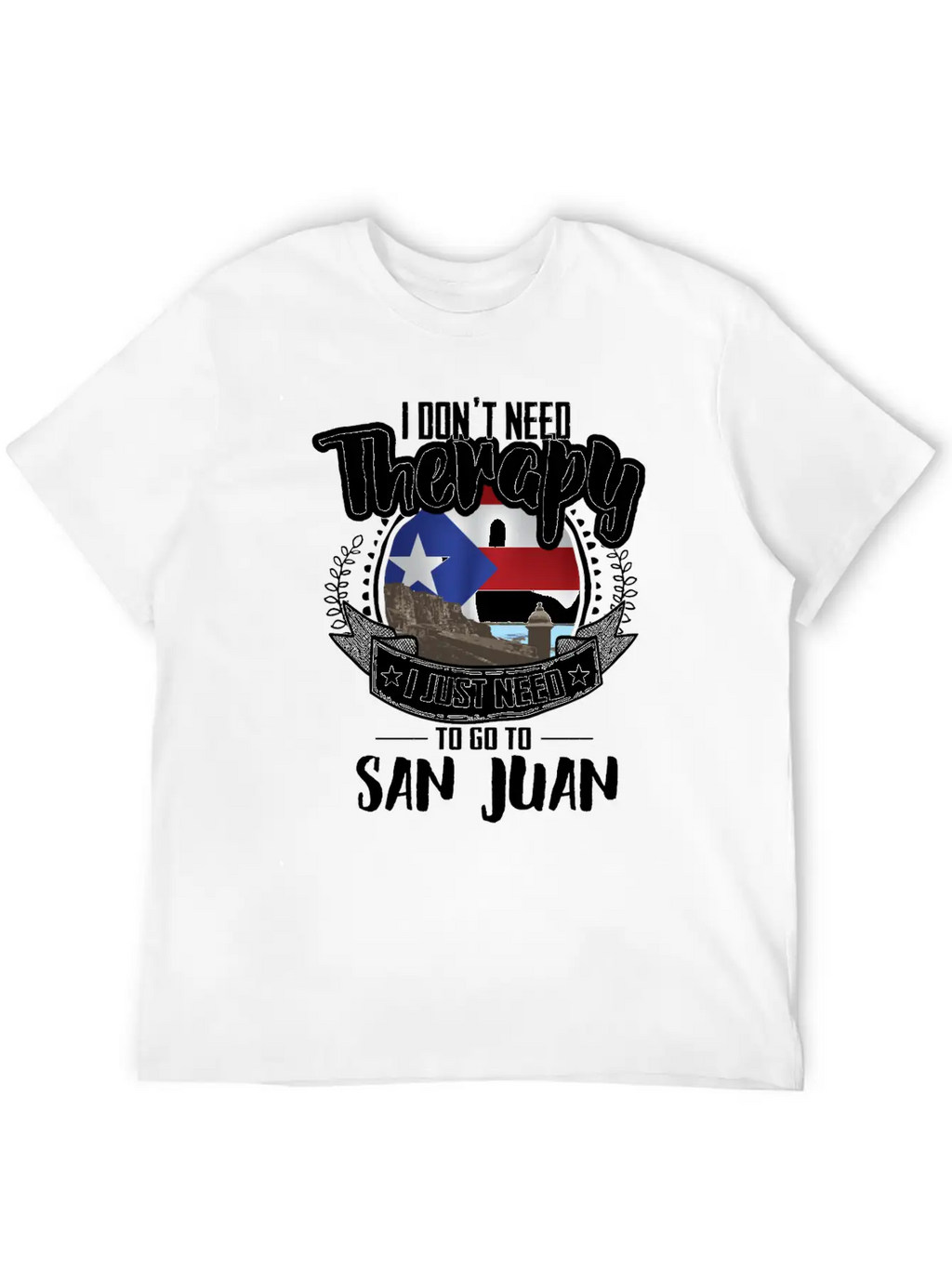 Therapy San Juan Stylish Everyday T-Shirt – Unisex Basic Cotton Tee