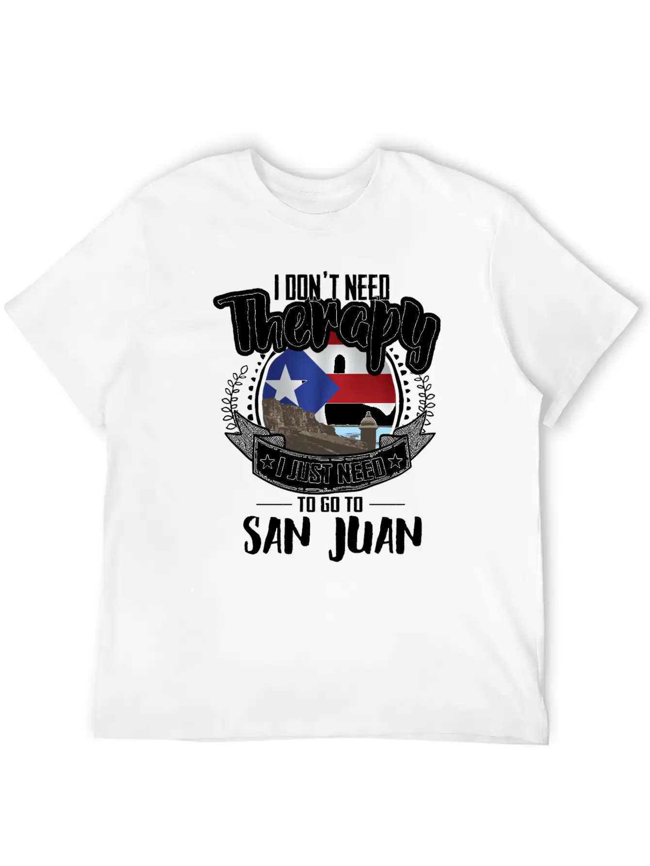 Therapy San Juan Stylish Everyday T-Shirt – Unisex Basic Cotton Tee